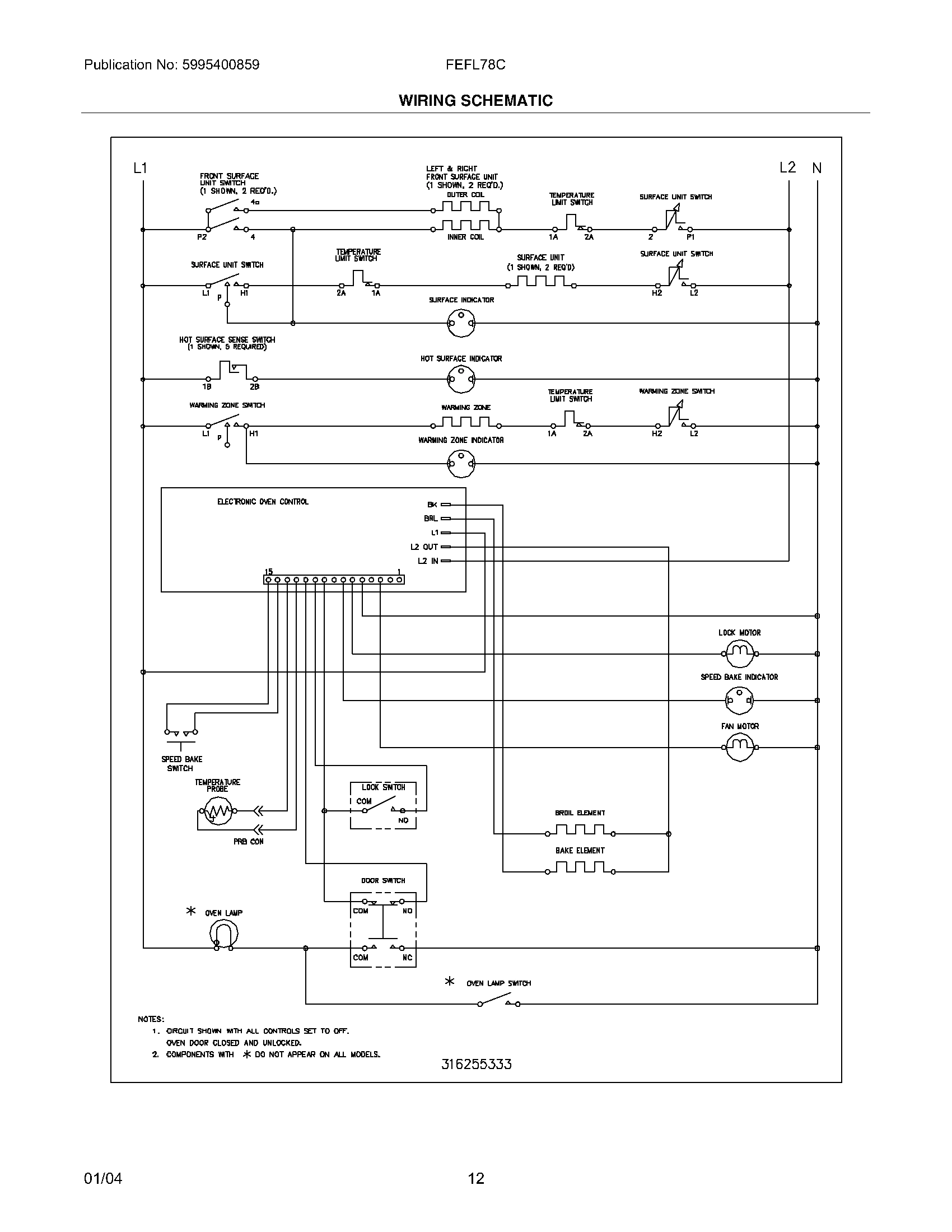 10 - WIRING SCHEMATIC