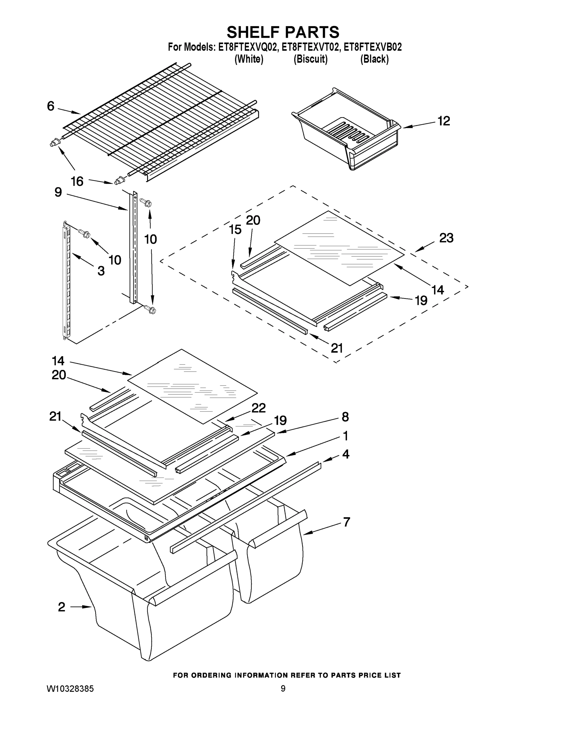 05 - SHELF PARTS