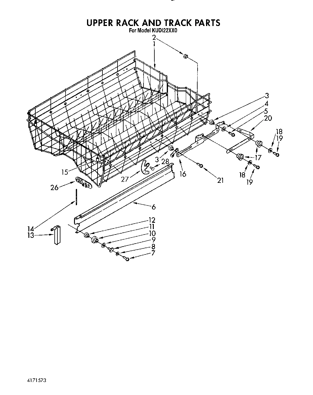 11 - UPPER RACK AND TRACK