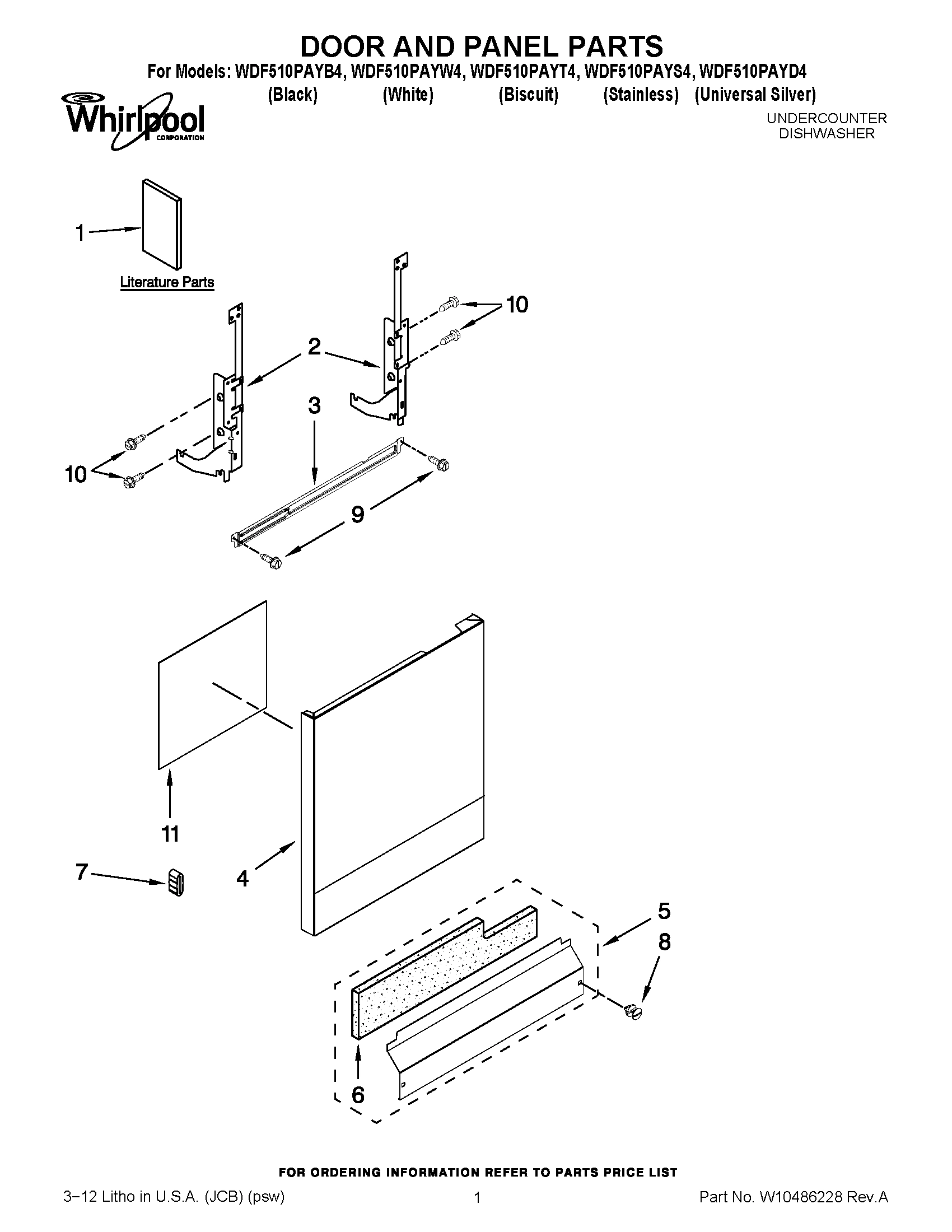 01 - DOOR AND PANEL PARTS