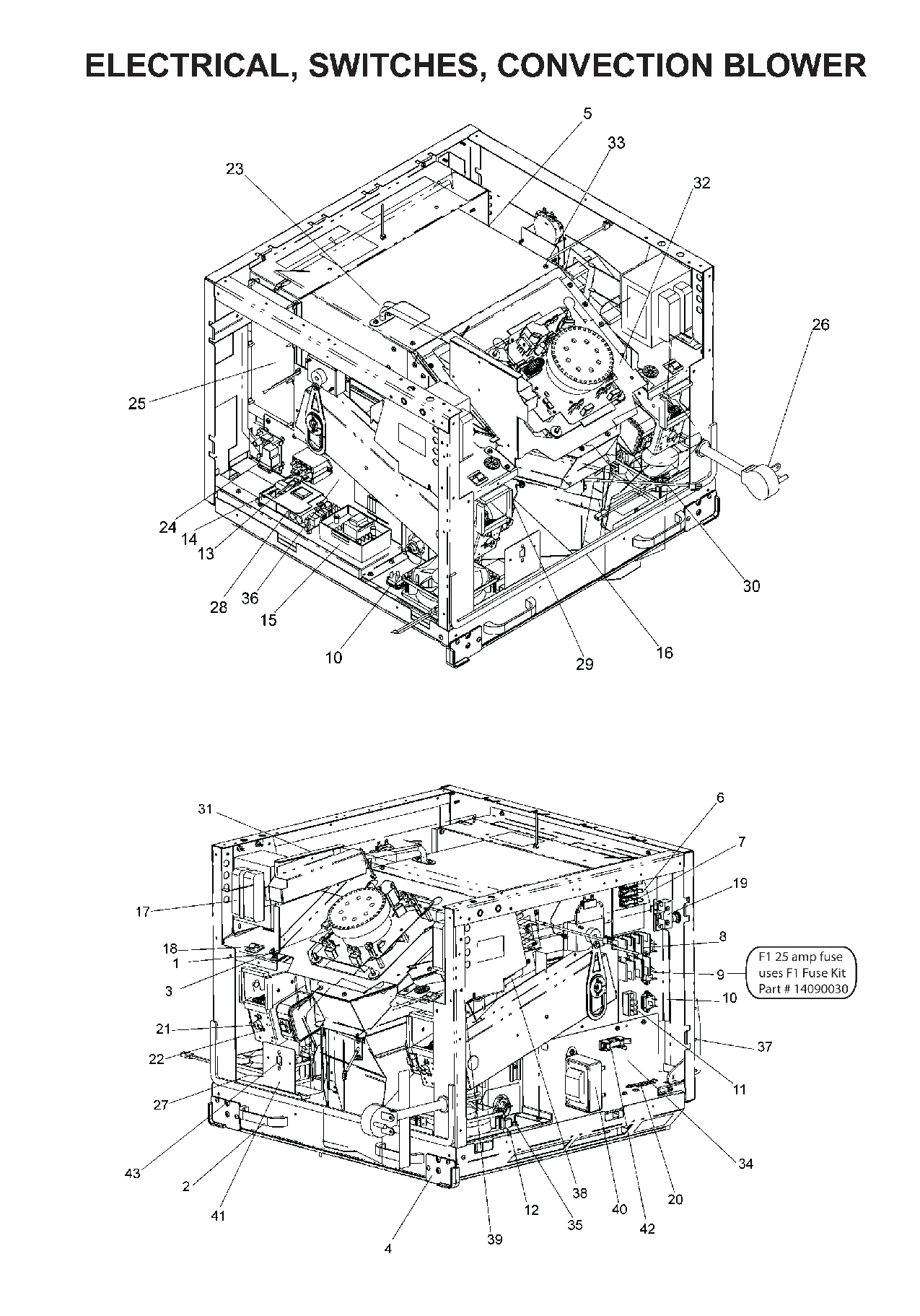 Electrical, Switches, Convection Blower