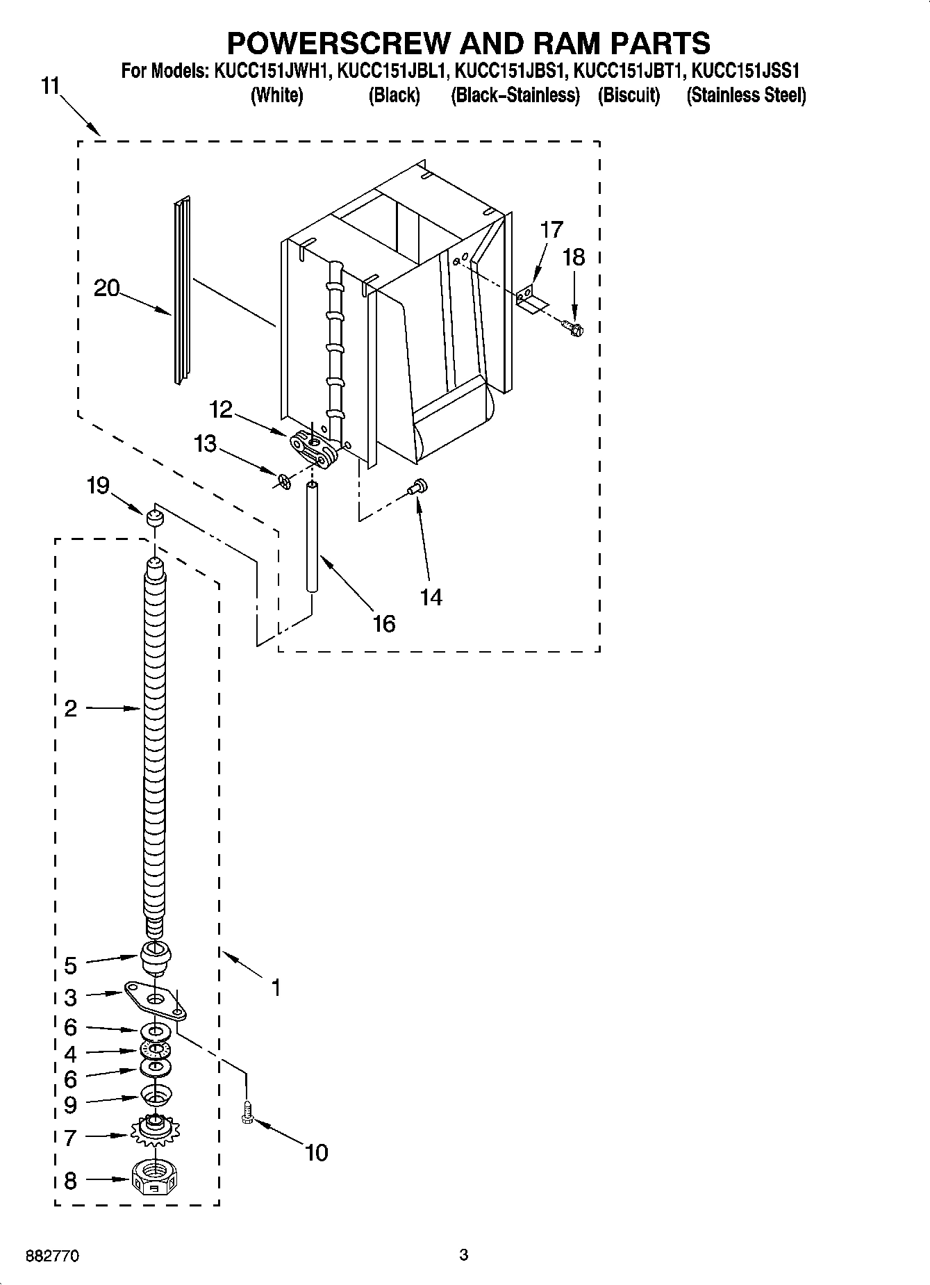 03 - POWERSCREW AND RAM PARTS