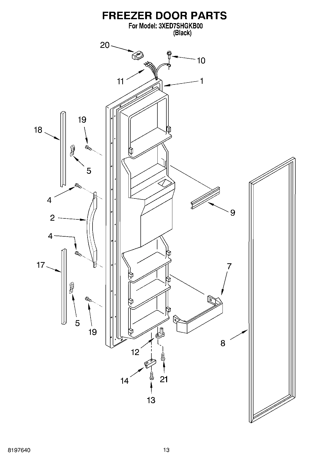 08 - FREEZER DOOR