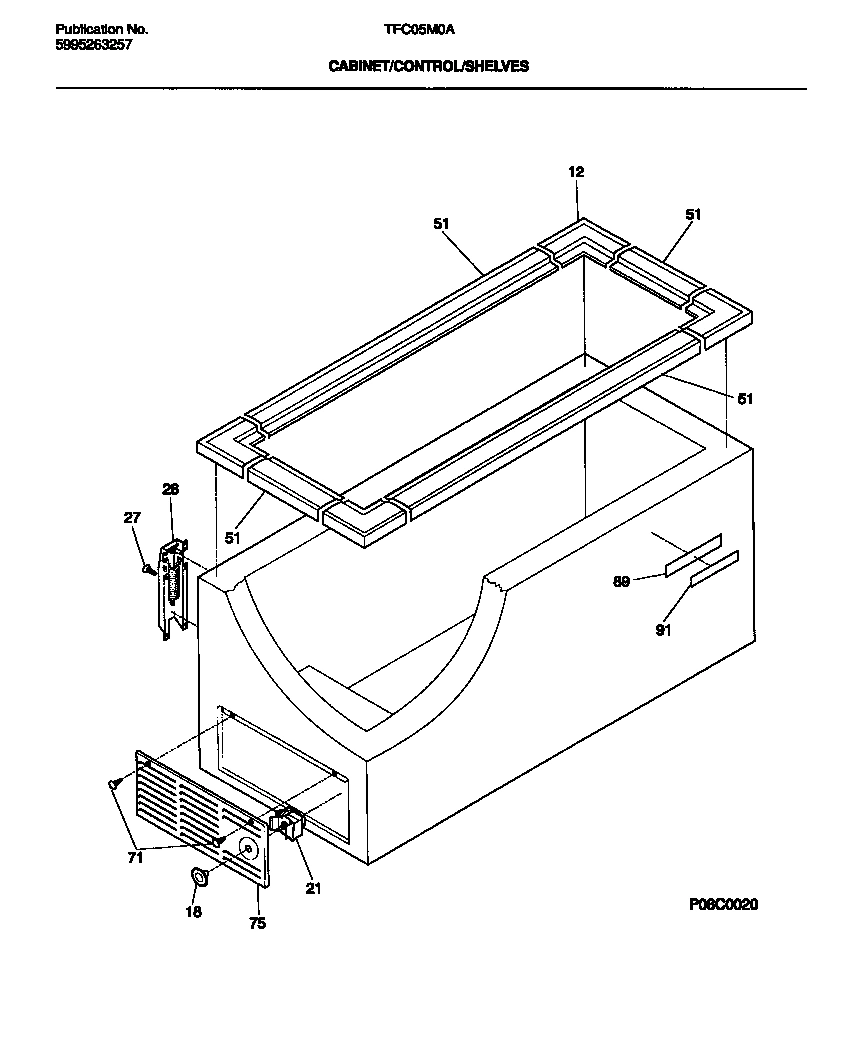 03 - CABINET, CONTROL, SHELVES