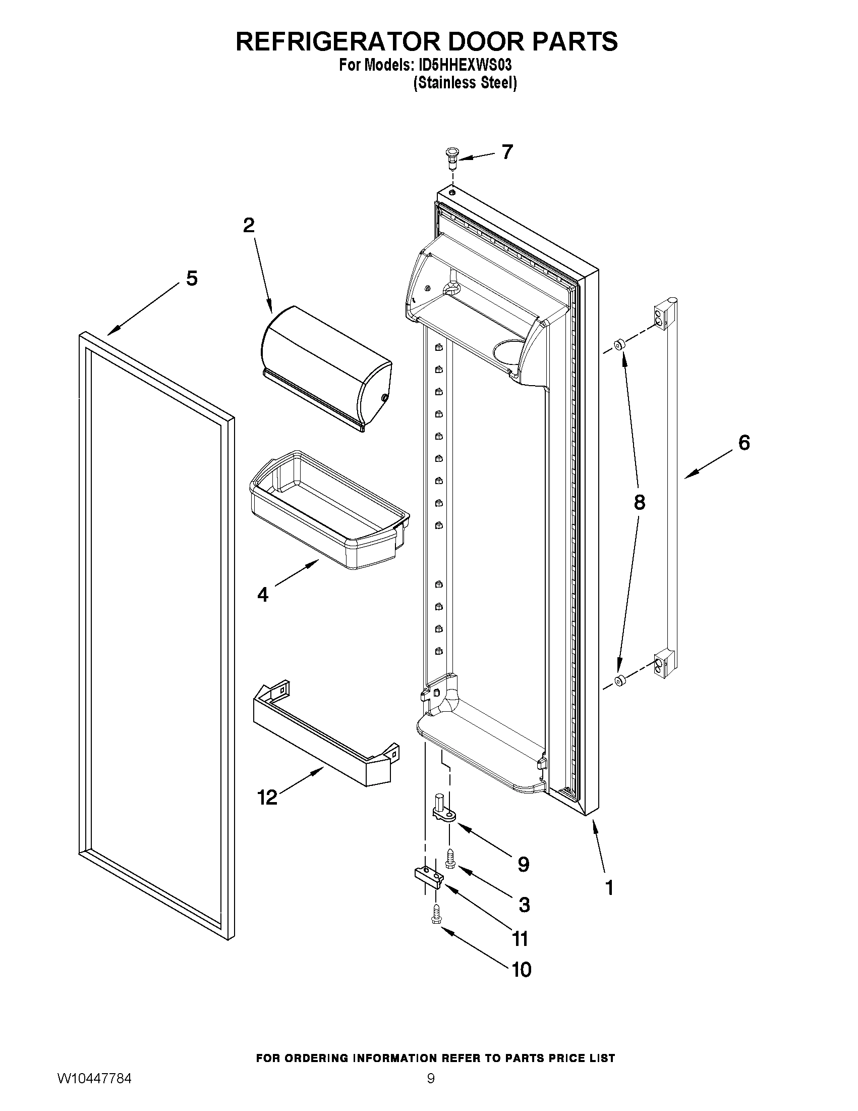 06 - REFRIGERATOR DOOR PARTS