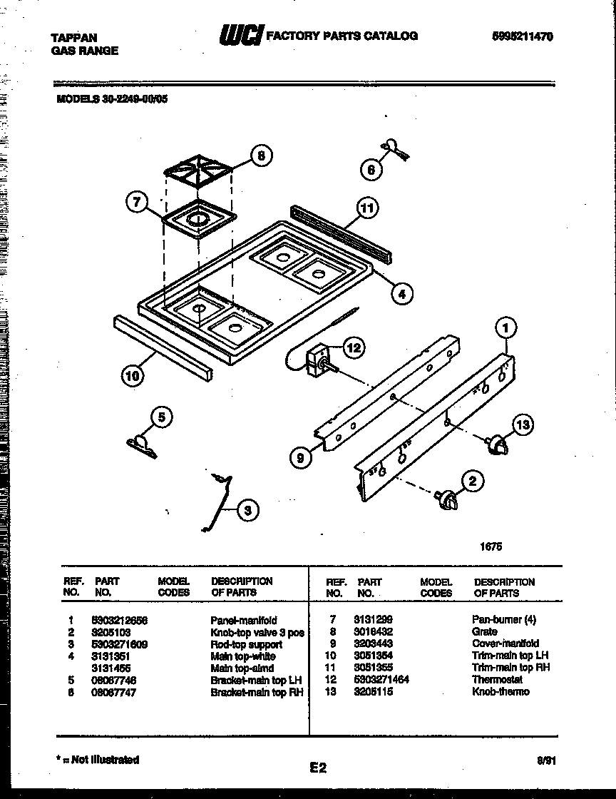03 - COOKTOP PARTS