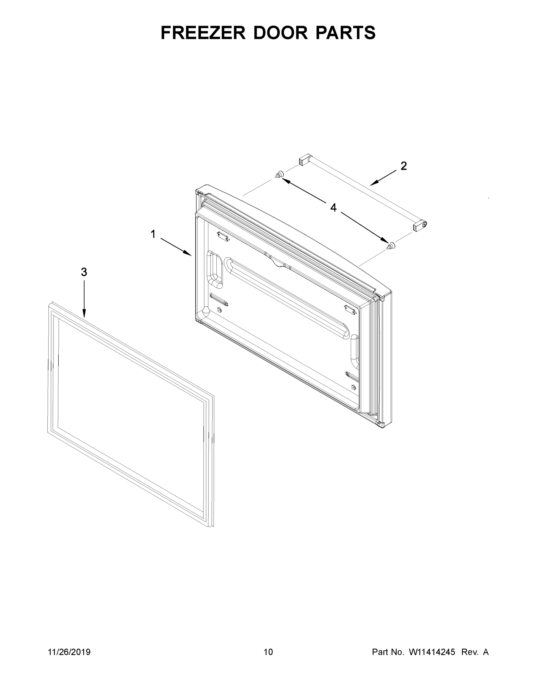06 - FREEZER DOOR PARTS