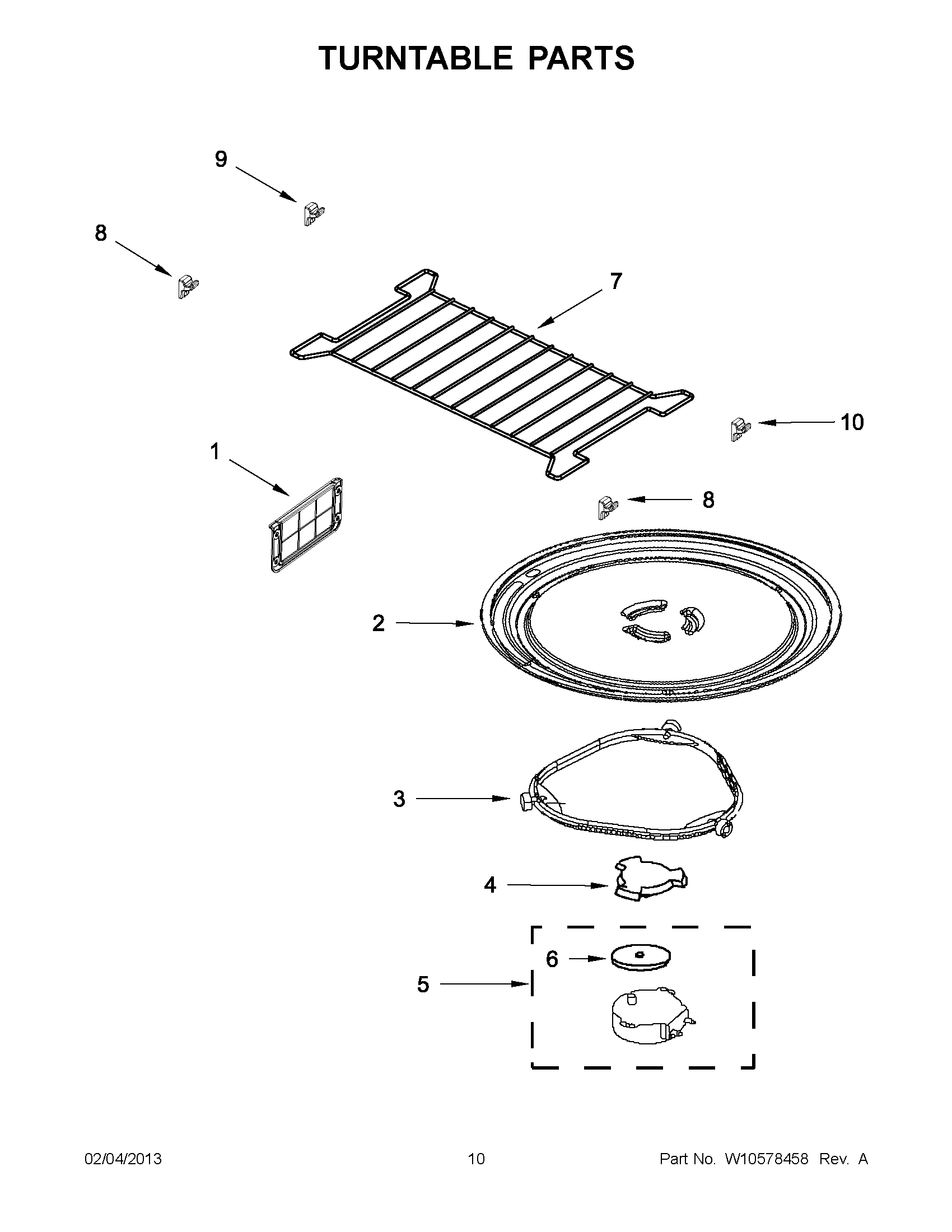 05 - TURNTABLE PARTS