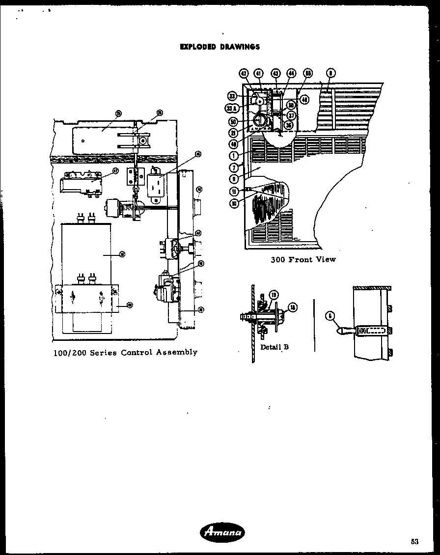 01 - 100/200 SERIES CONTROL ASSY