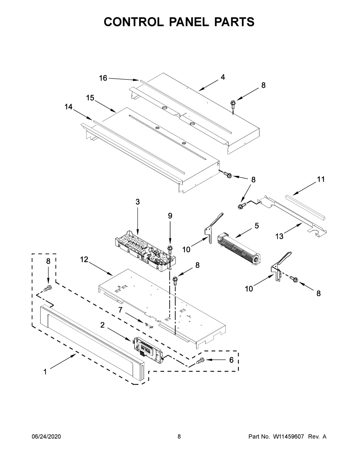 05 - CONTROL PANEL PARTS