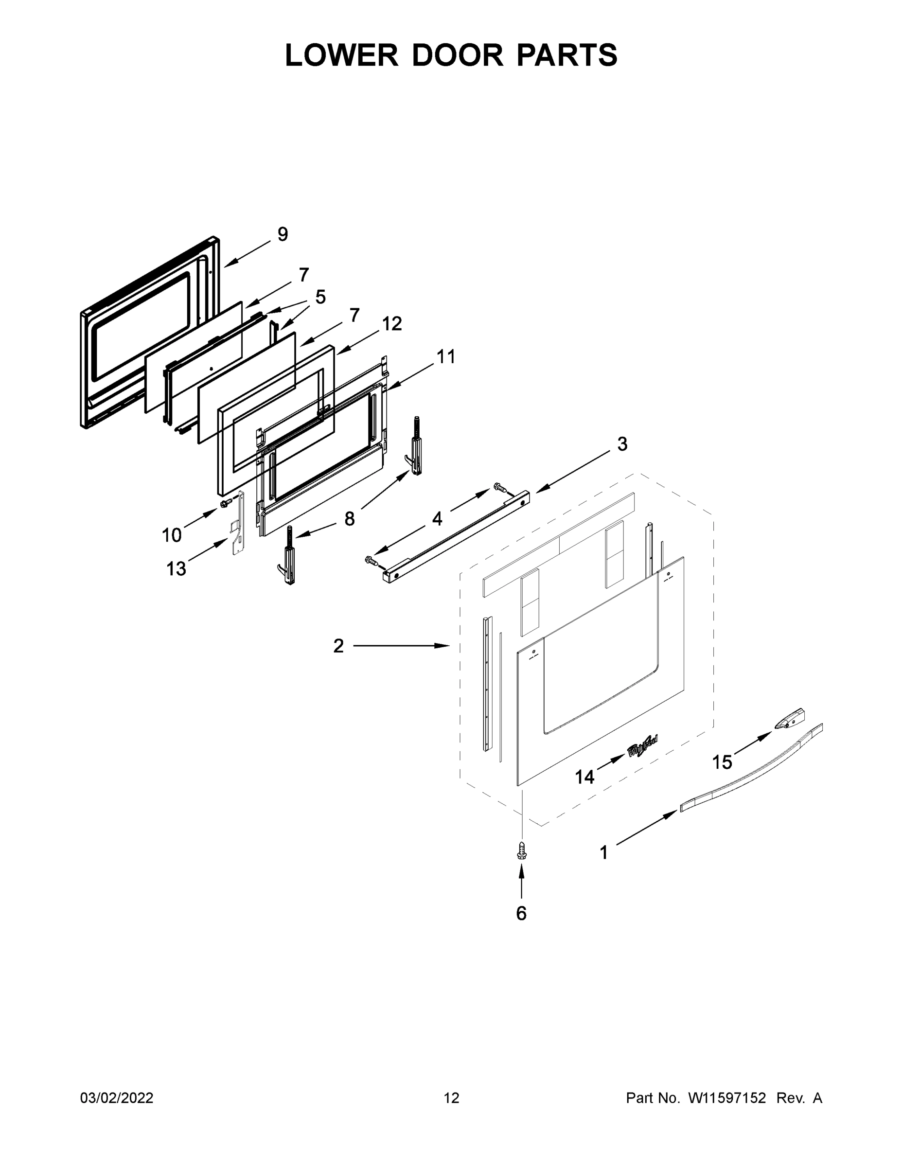 07 - LOWER DOOR PARTS