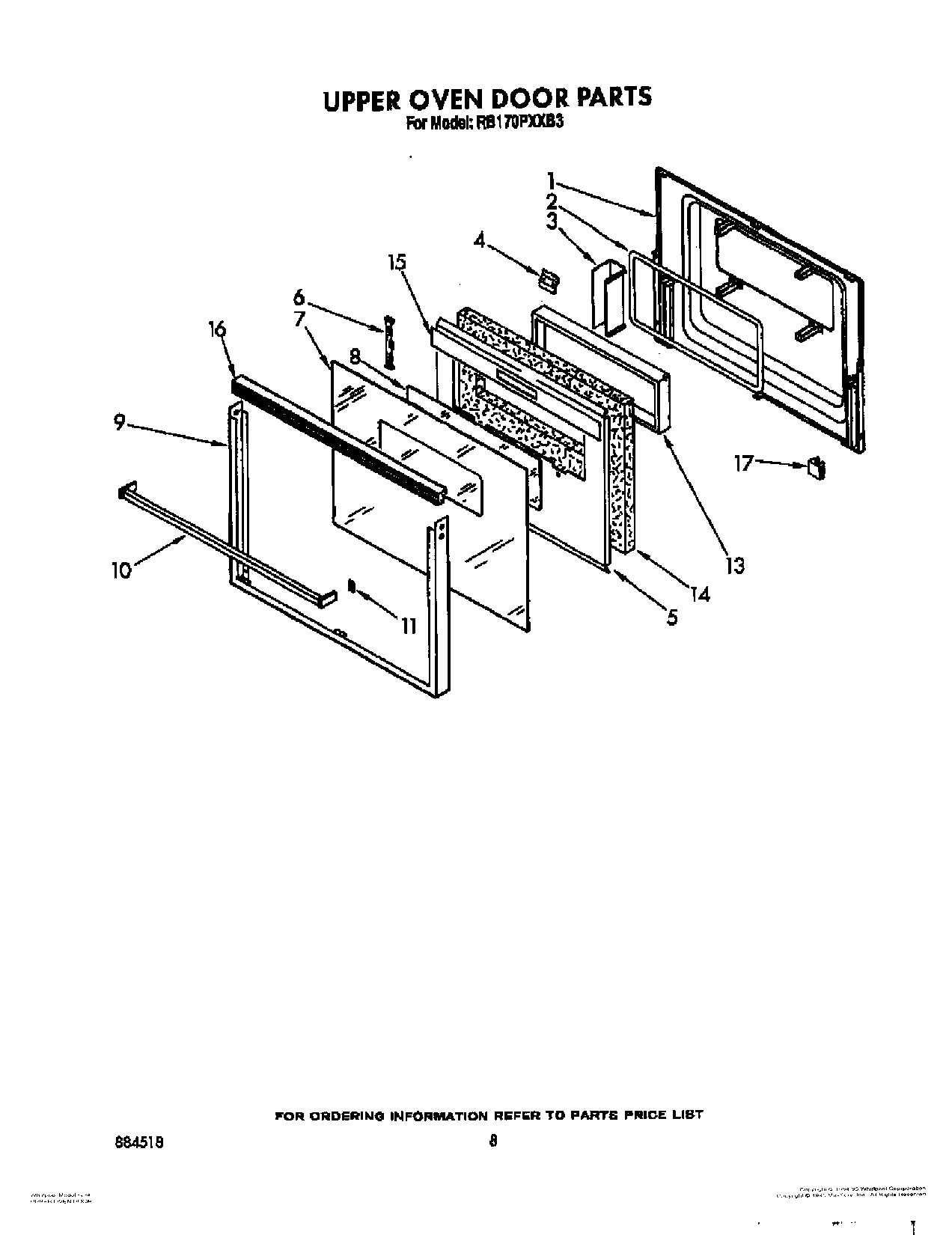 05 - UPPER OVEN DOOR