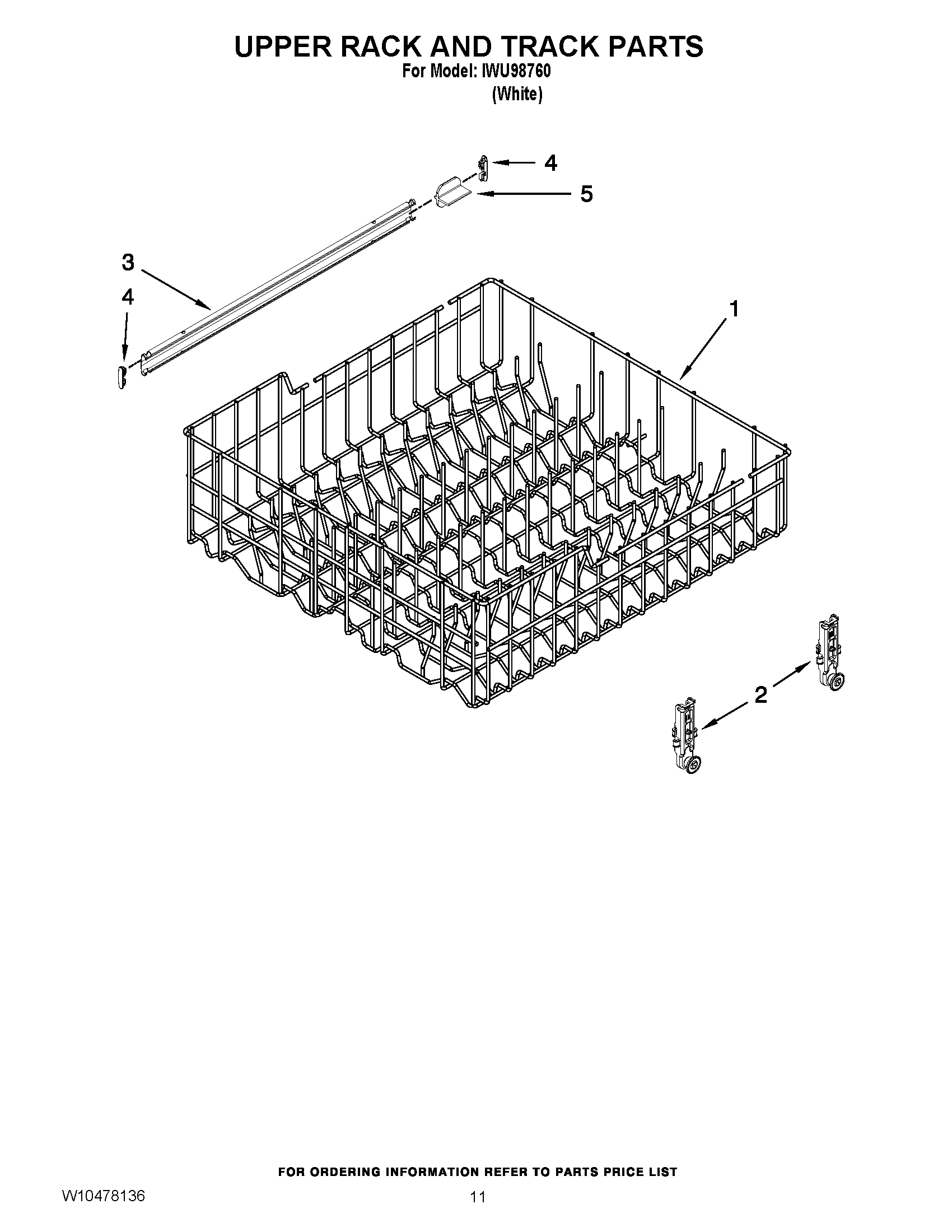 09 - UPPER RACK AND TRACK PARTS