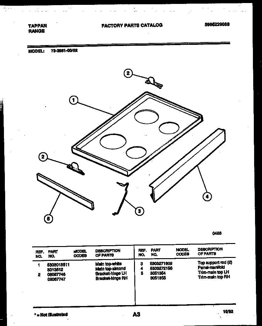 03 - COOKTOP PARTS