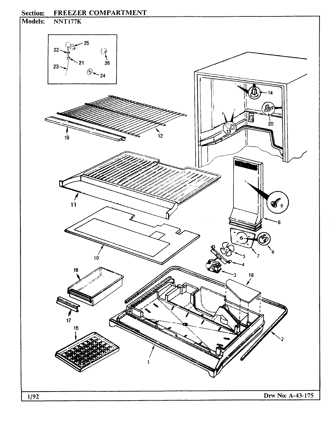 02 - FREEZER COMPARTMENT
