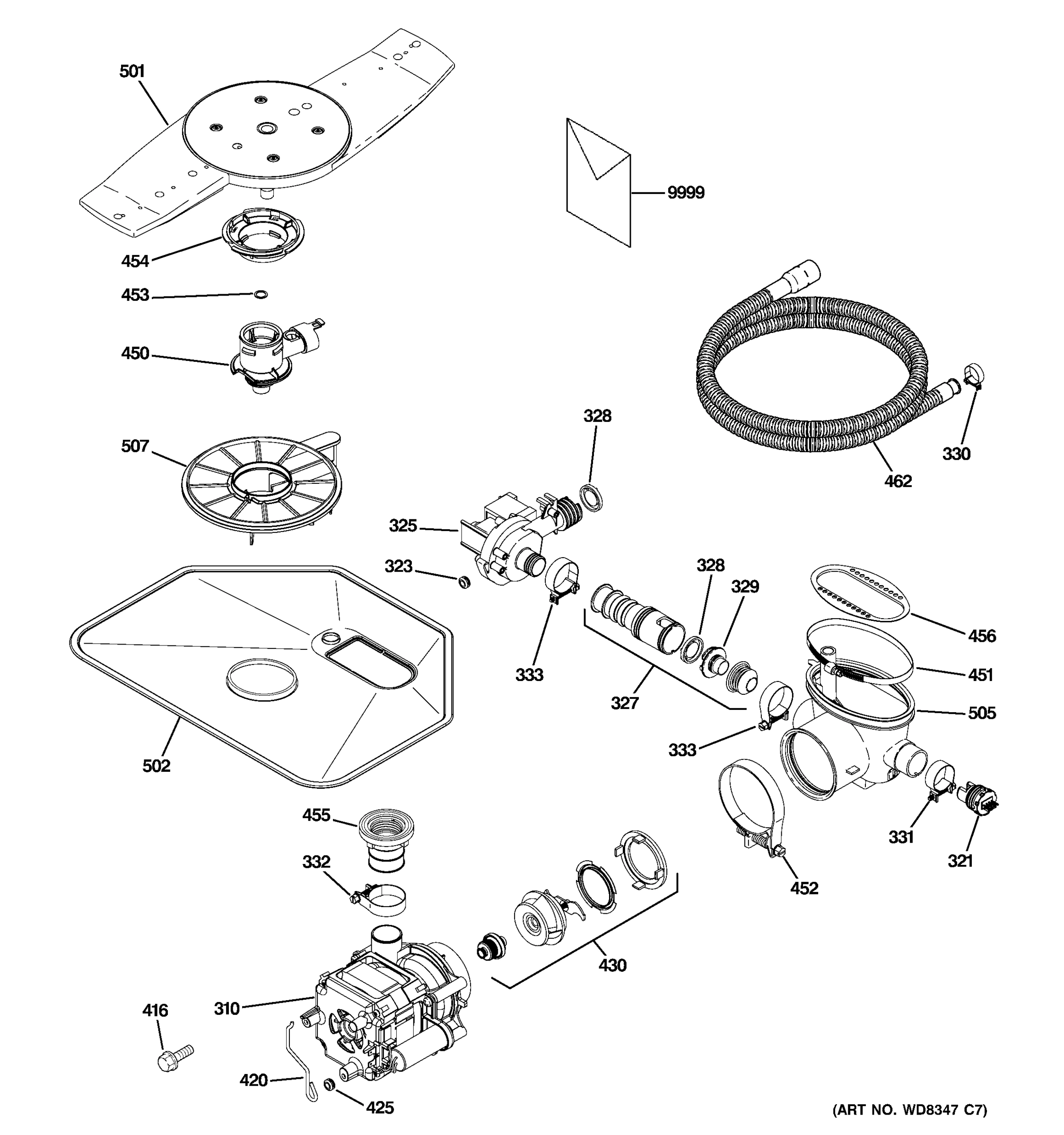 MOTOR-PUMP MECHANISM