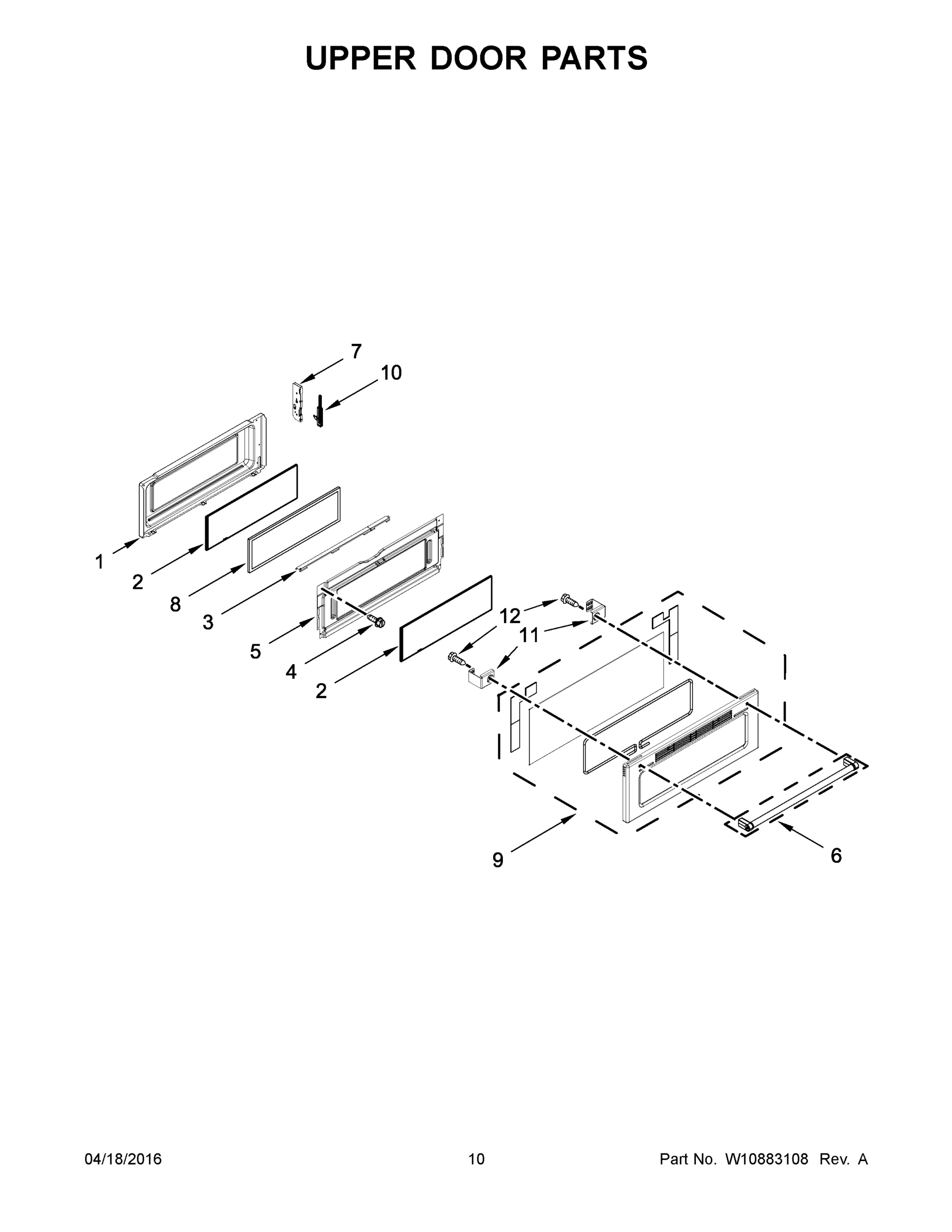 06 - UPPER DOOR PARTS