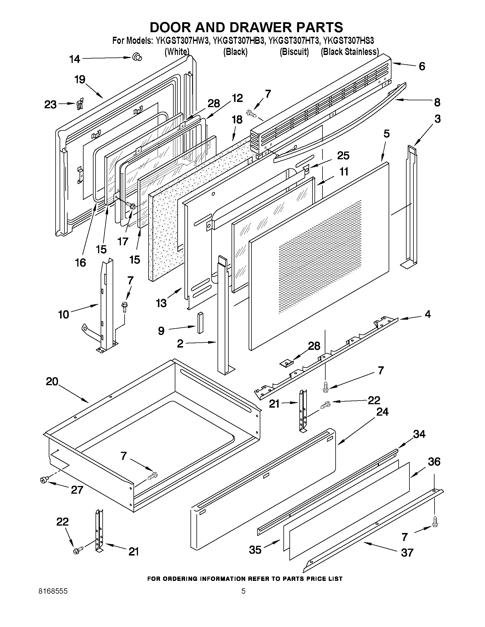 04 - DOOR AND DRAWER PARTS