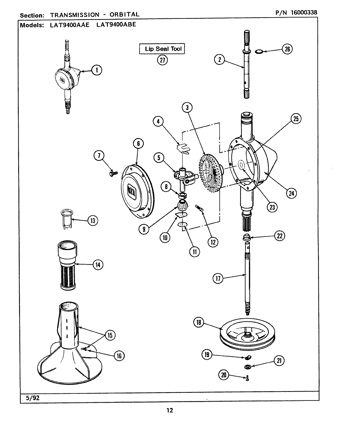 07 - TRANSMISSION-ORBITAL(LAT9400AAE & ABE)