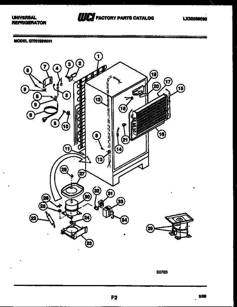 05 - SYSTEM AND AUTOMATIC DEFROST PARTS