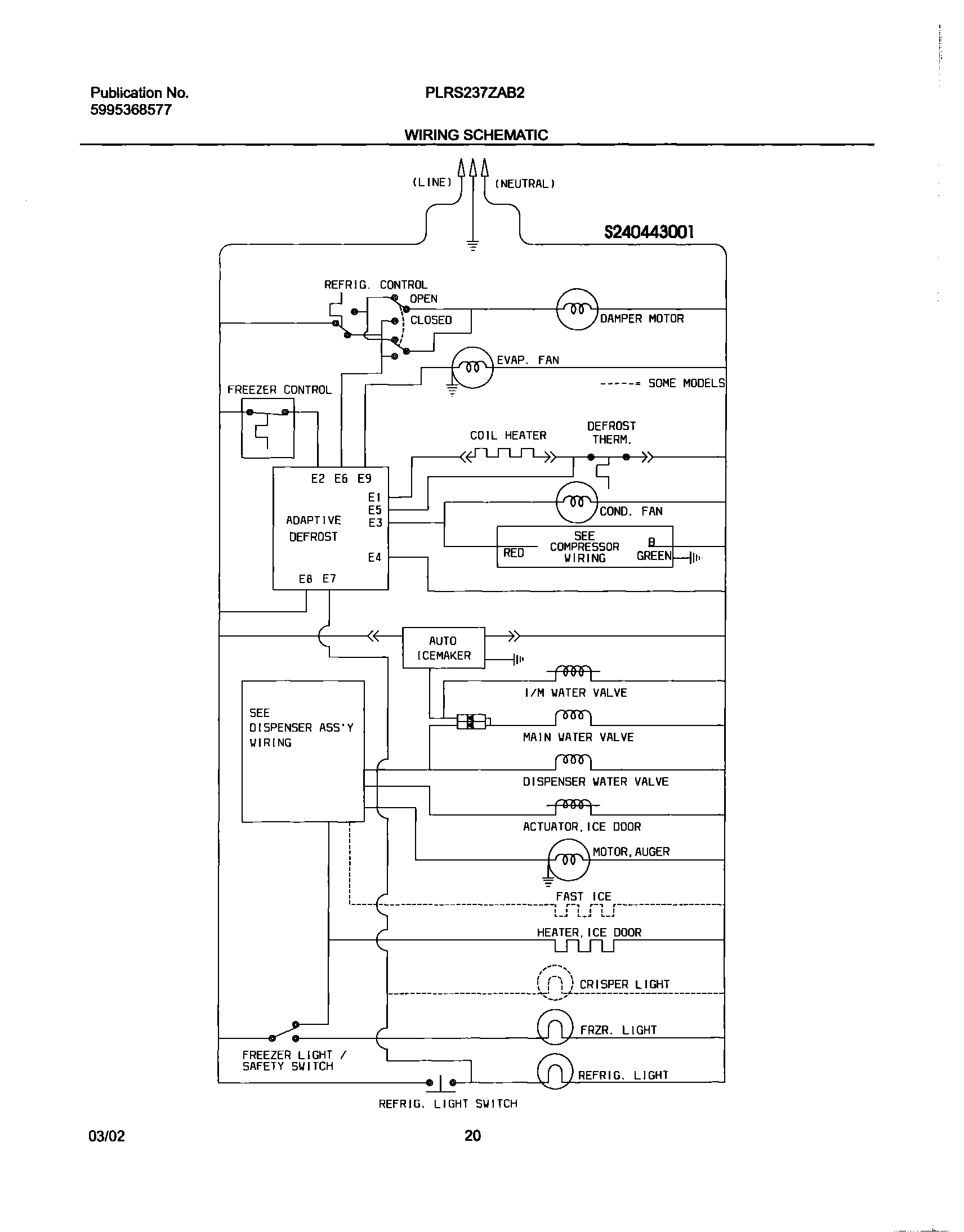 20 - WIRING SCHEMATIC
