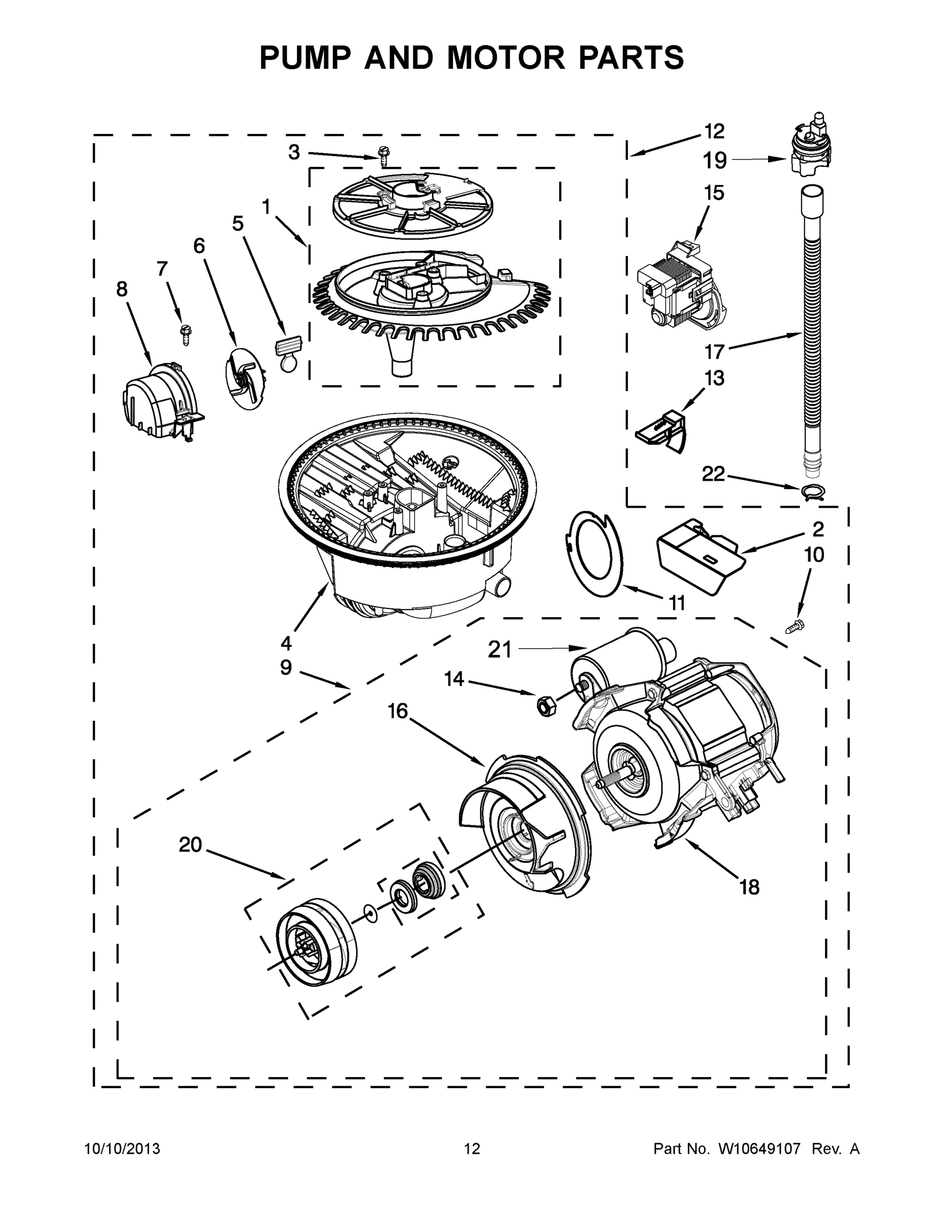 07 - PUMP AND MOTOR PARTS