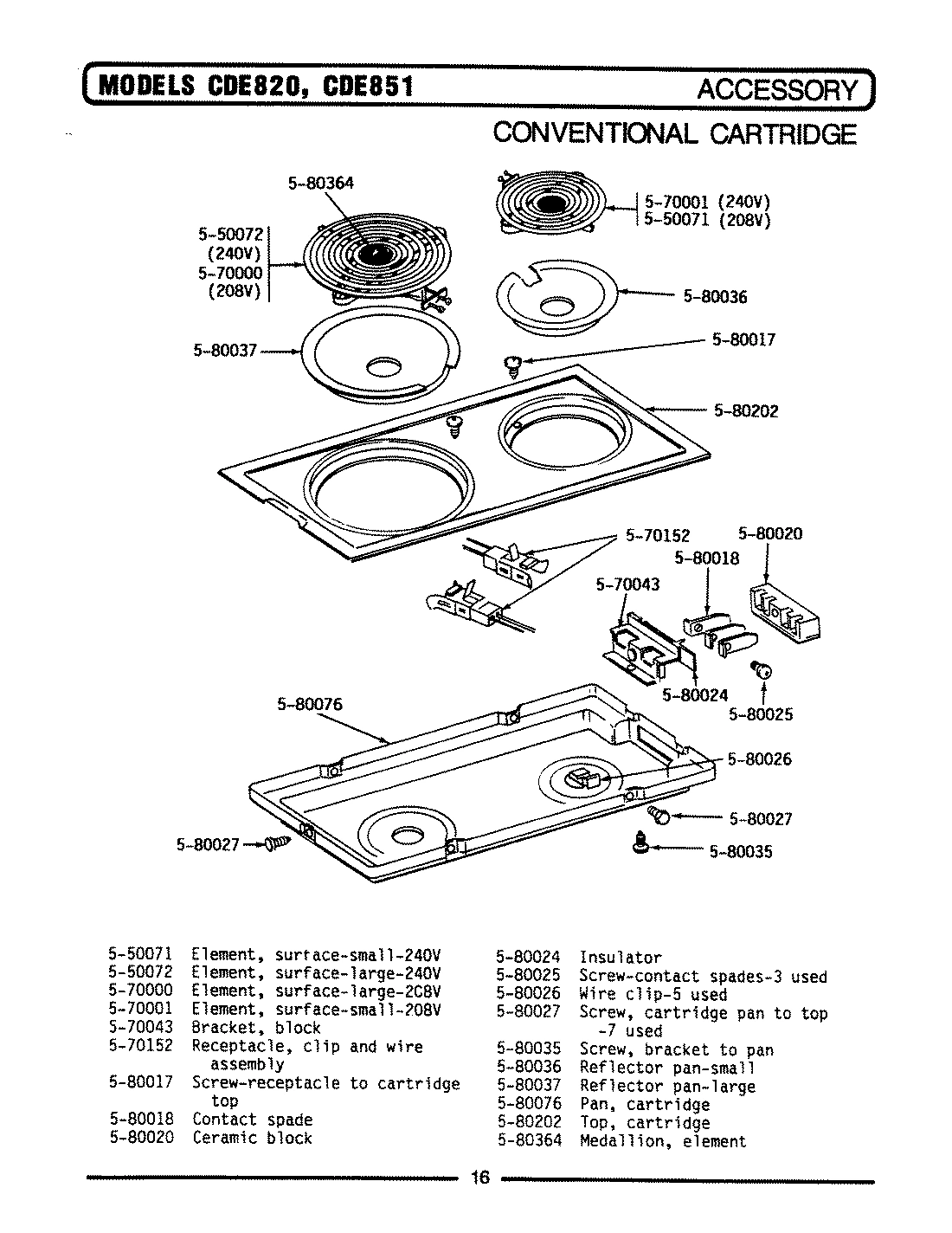 07 - CONVENTIONAL CARTRIDGE - ACCESSORY