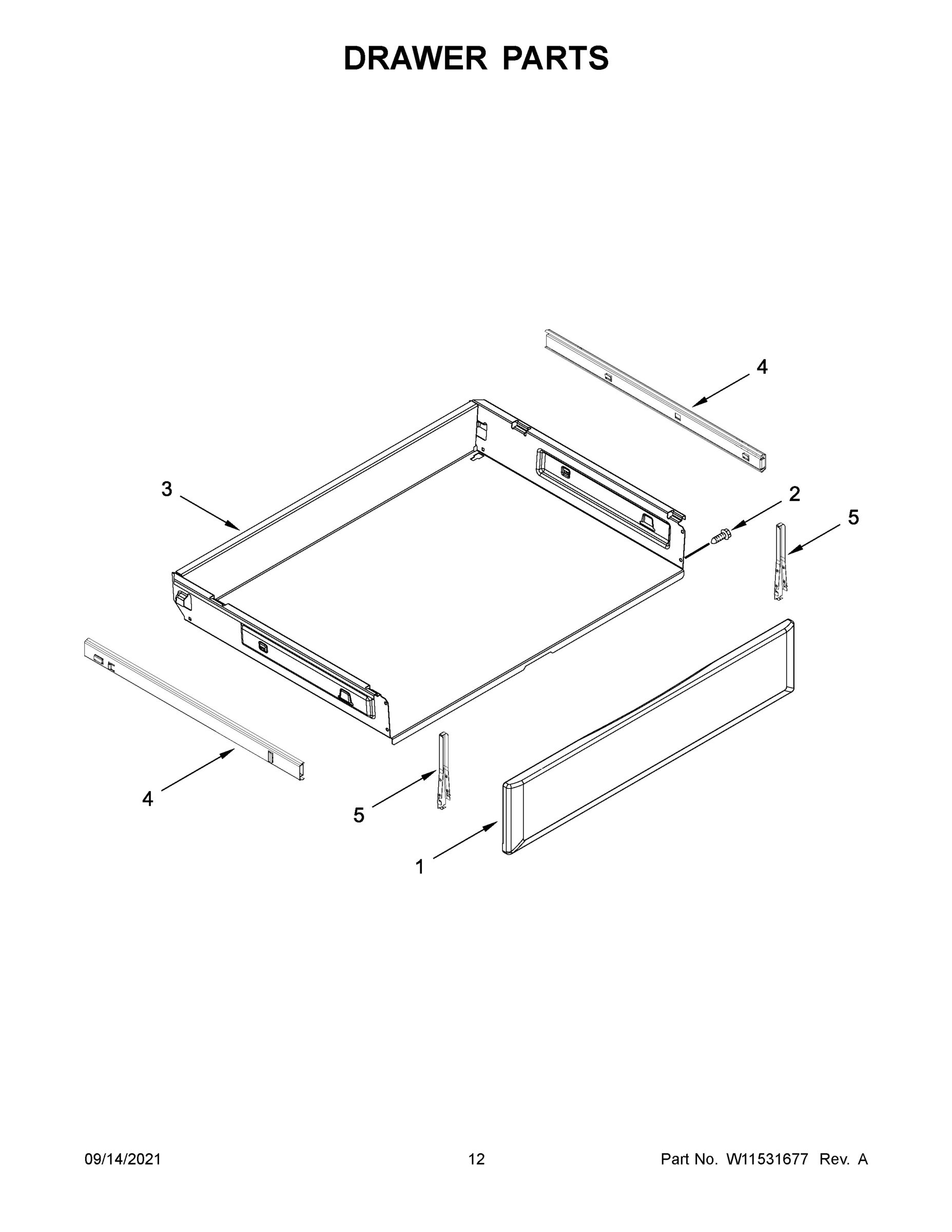 07 - DRAWER PARTS