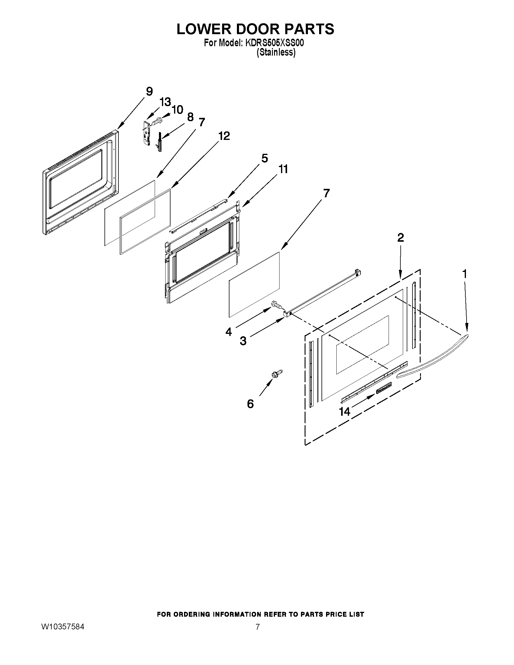 06 - LOWER DOOR PARTS