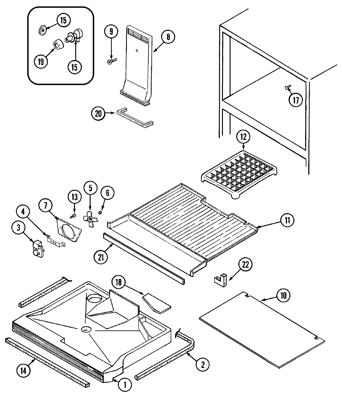 01 - FREEZER COMPARTMENT