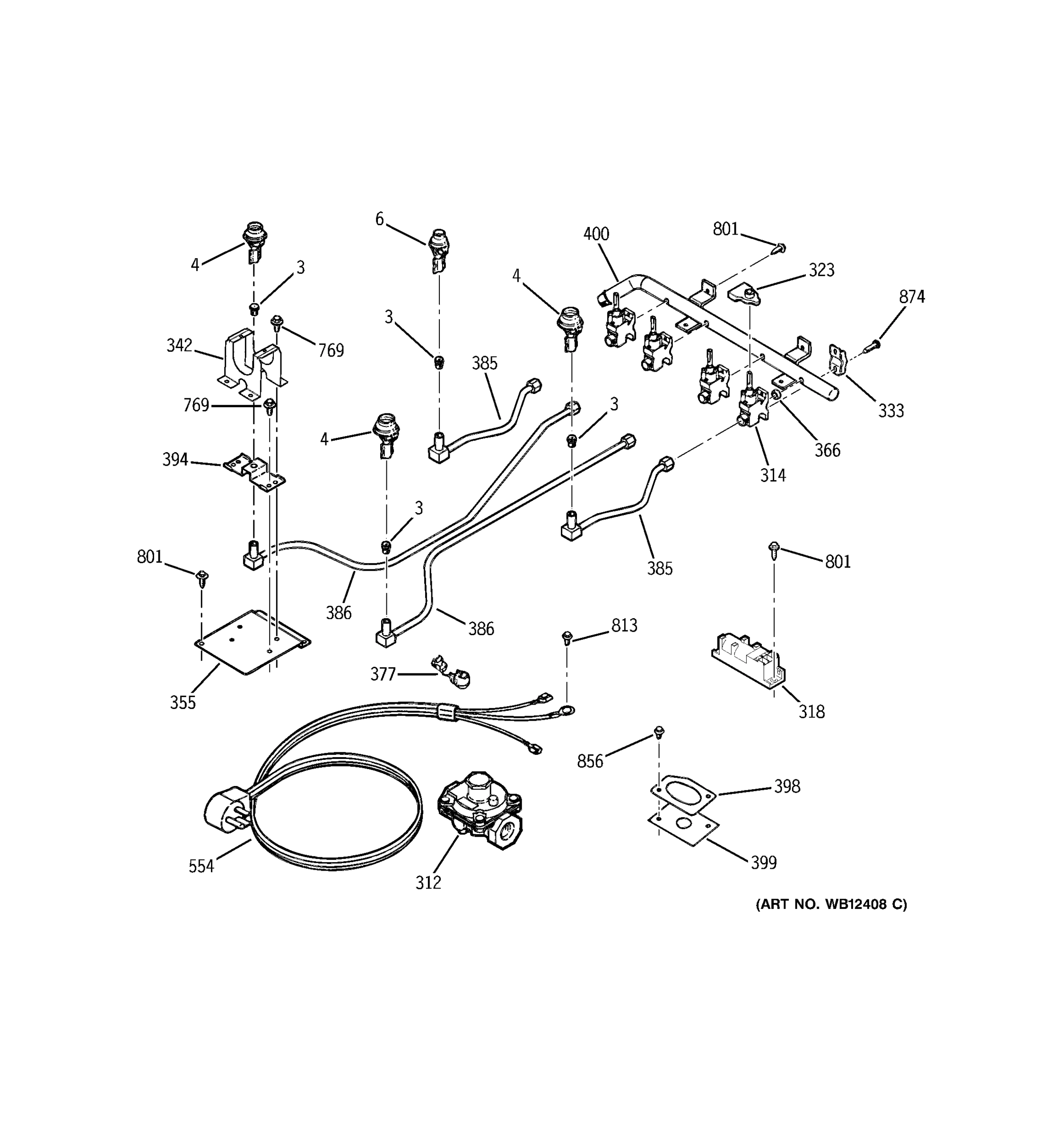 GAS & BURNER PARTS