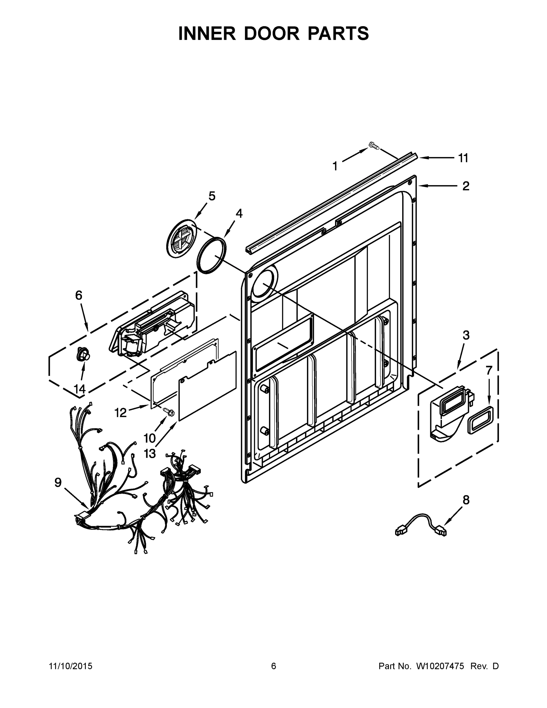 04 - INNER DOOR PARTS