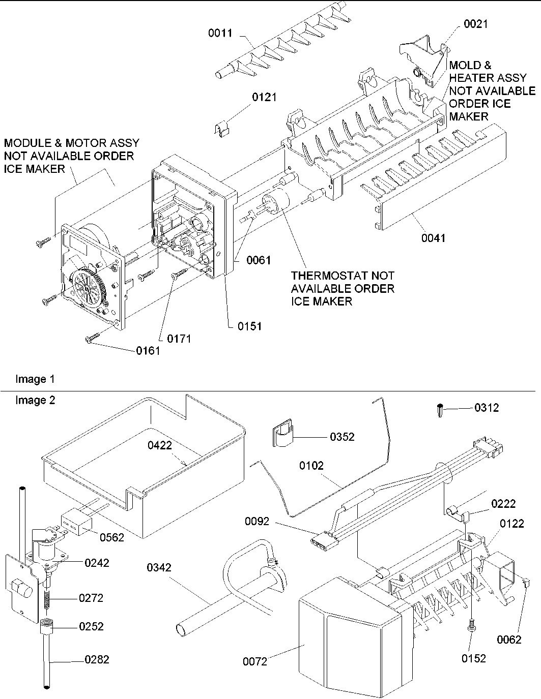 09 - ICE MAKER ASSY & PARTS