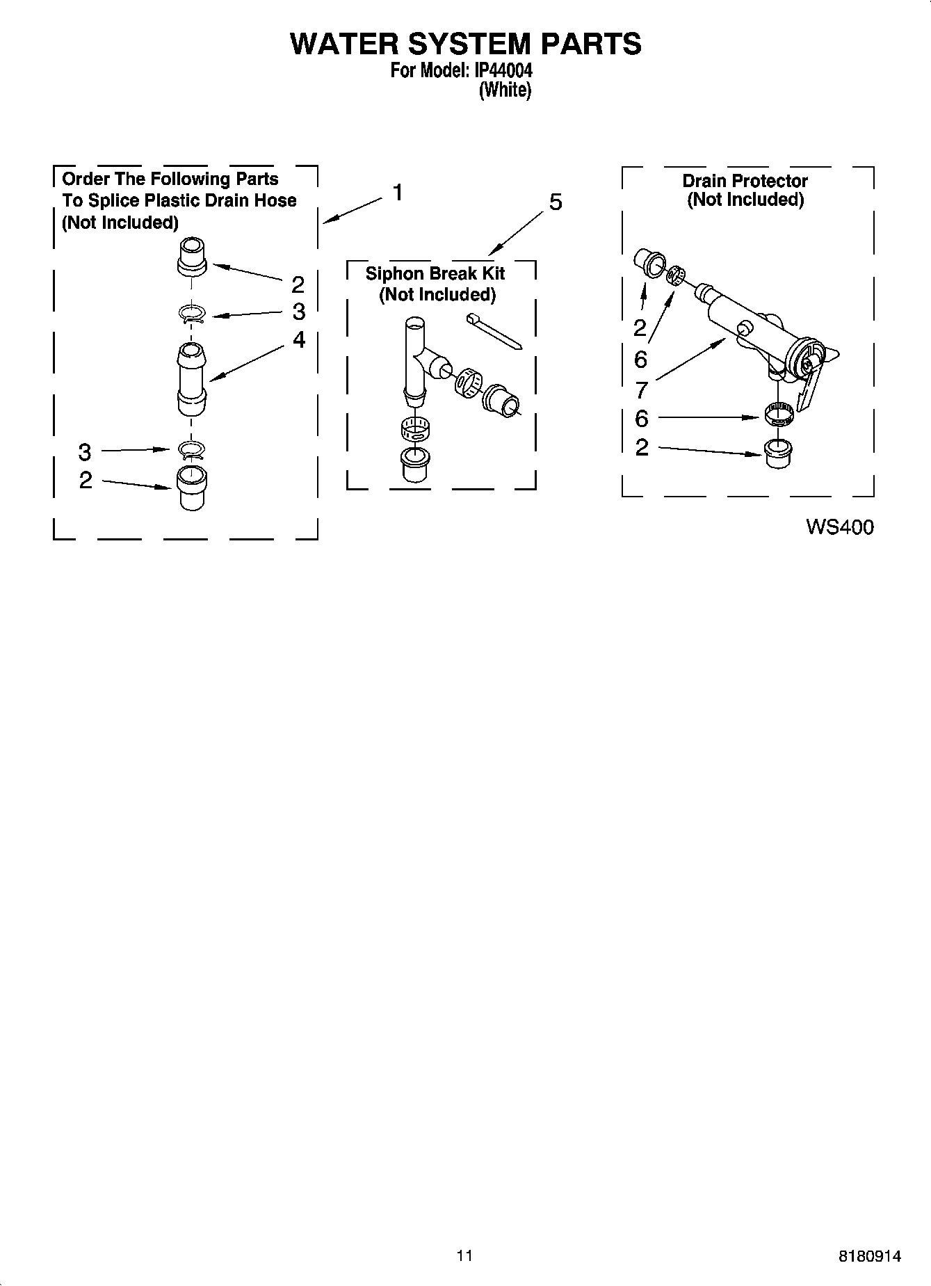 07 - WATER SYSTEM PARTS