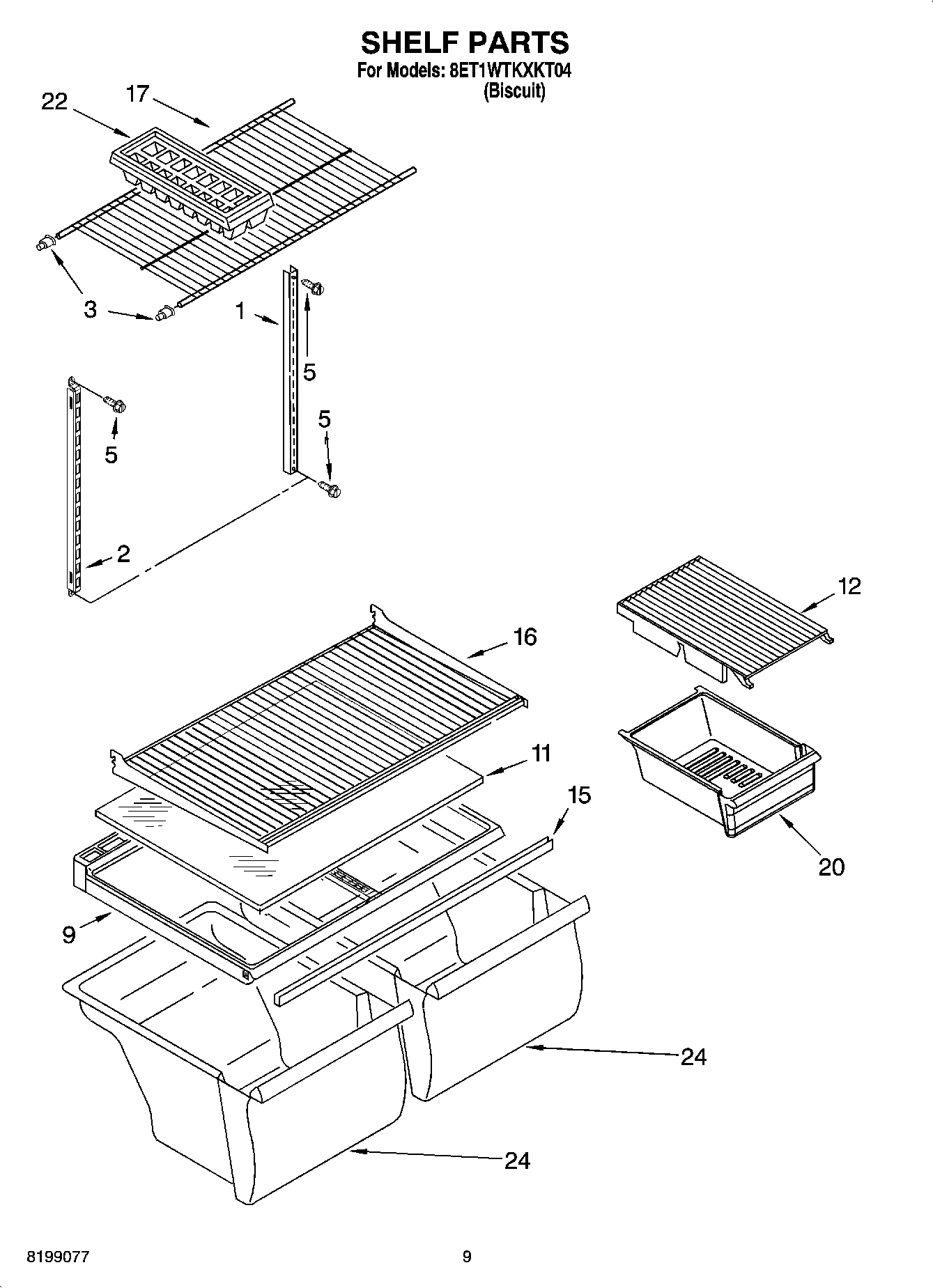 05 - SHELF PARTS, OPTIONAL PARTS