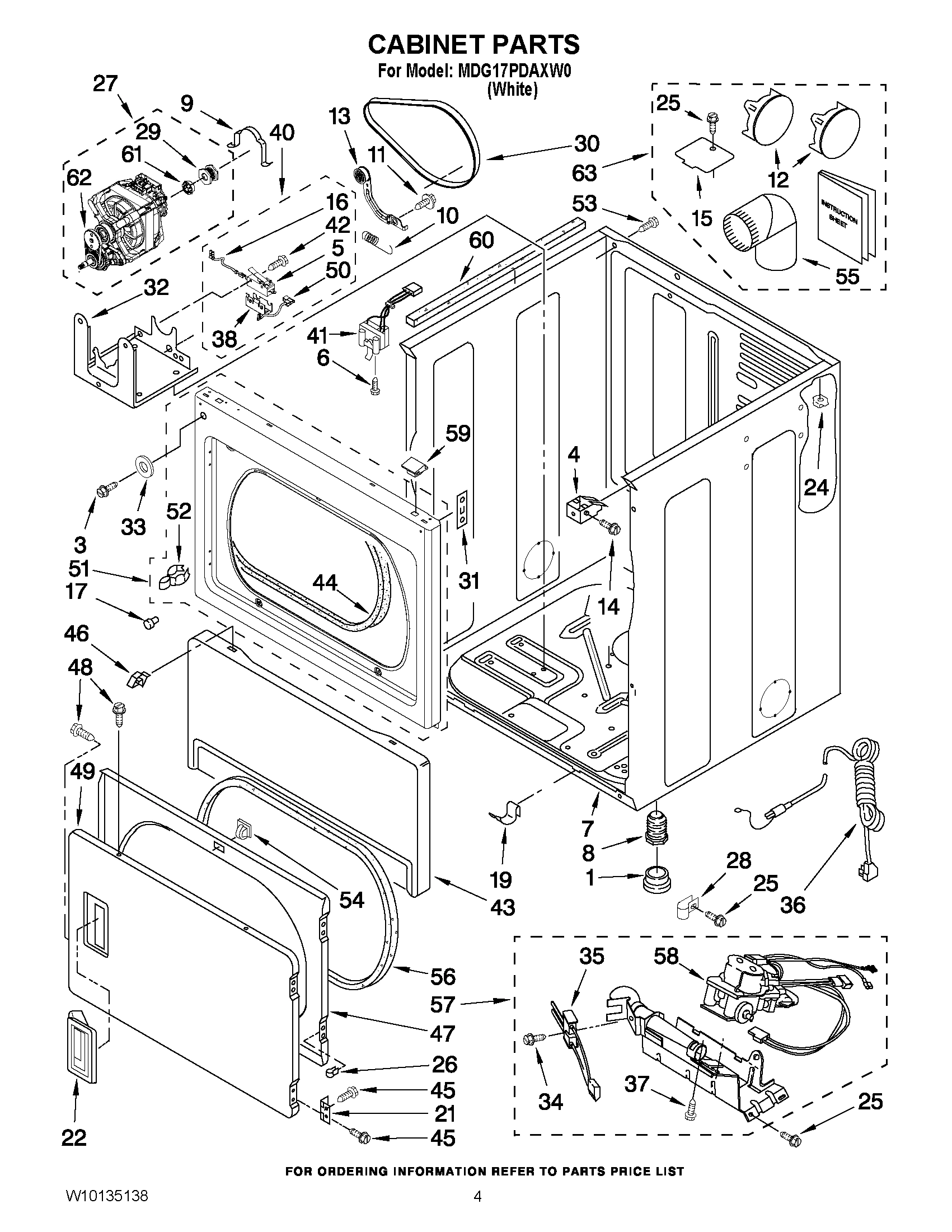 02 - CABINET PARTS