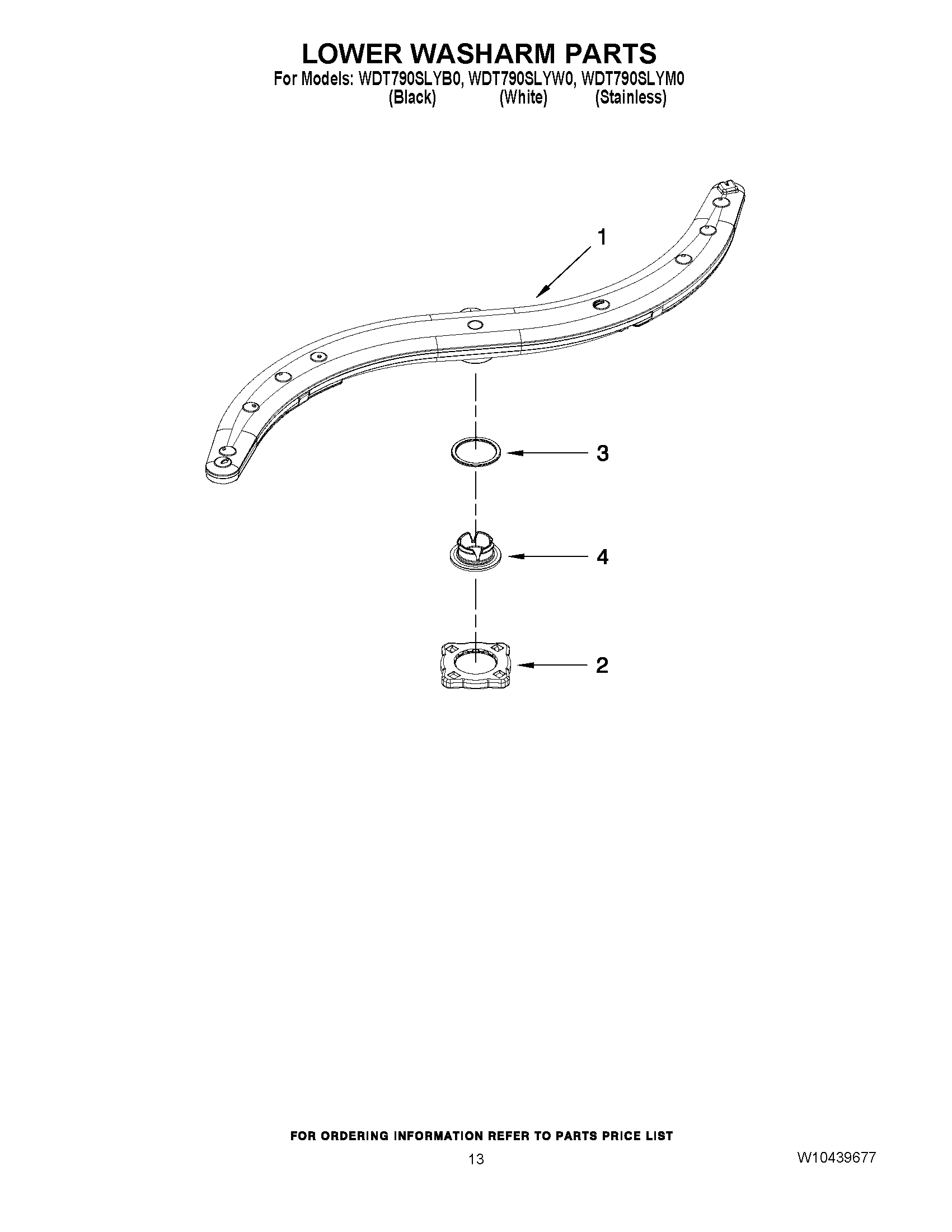 11 - LOWER WASHARM PARTS