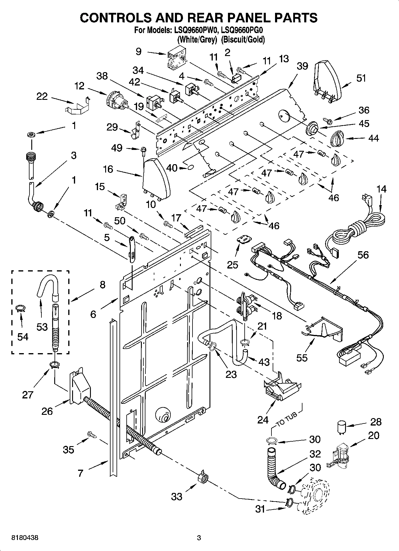 02 - CONTROLS AND REAR PANEL PARTS