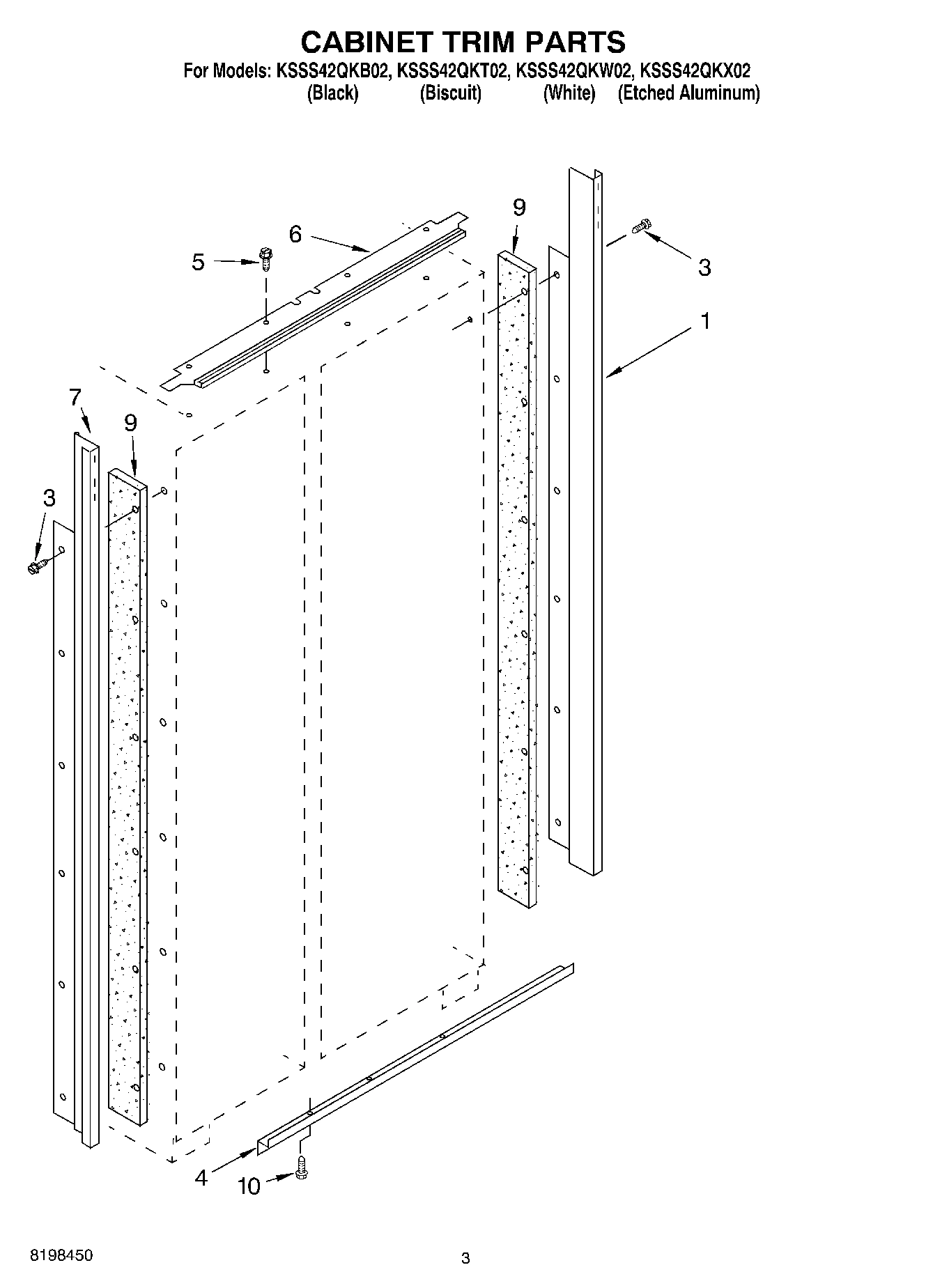 02 - CABINET TRIM PARTS