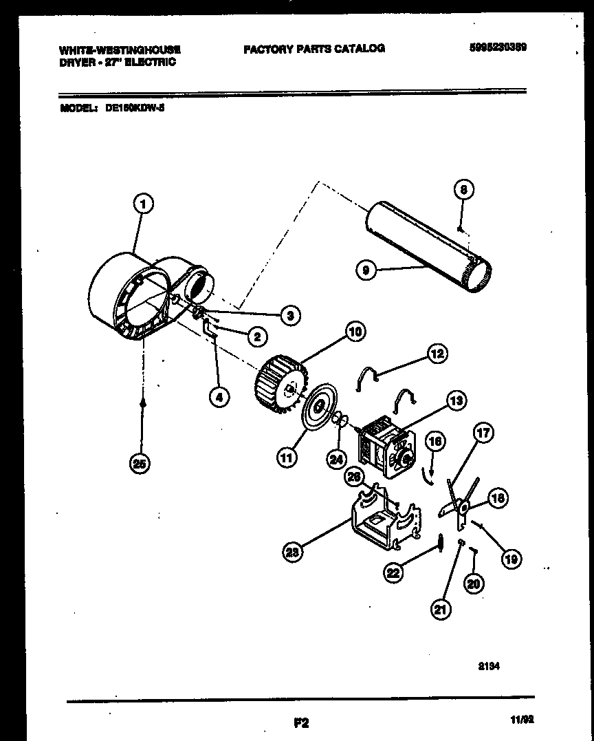 05 - BLOWER AND DRIVE PARTS