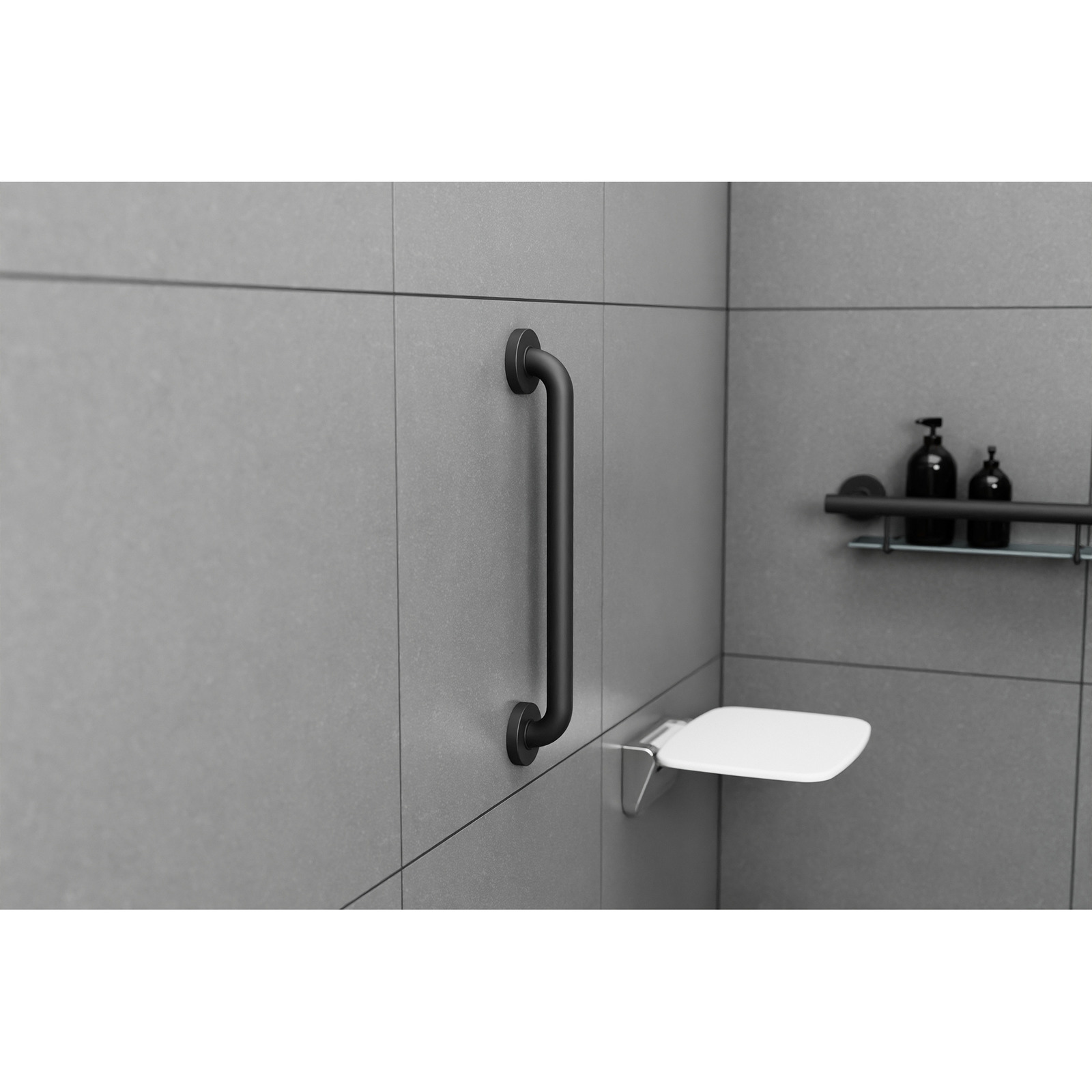 Comfort Grip Grab Bars - White gb1900