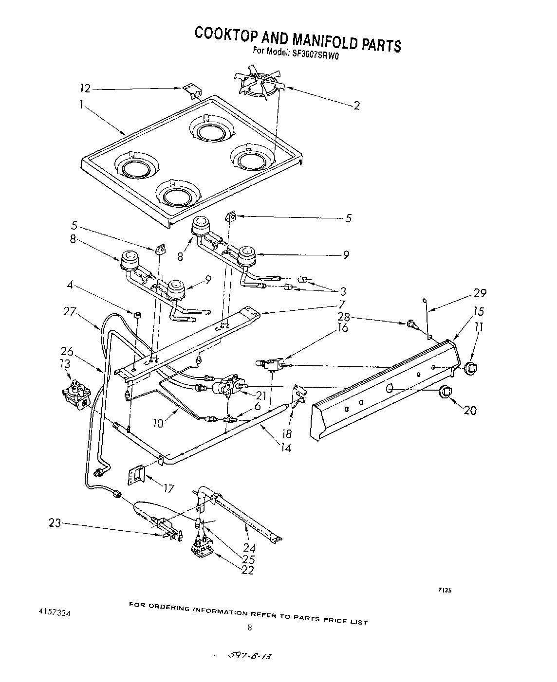06 - COOKTOP AND MANIFOLD , LITERATURE AND OPTIONAL