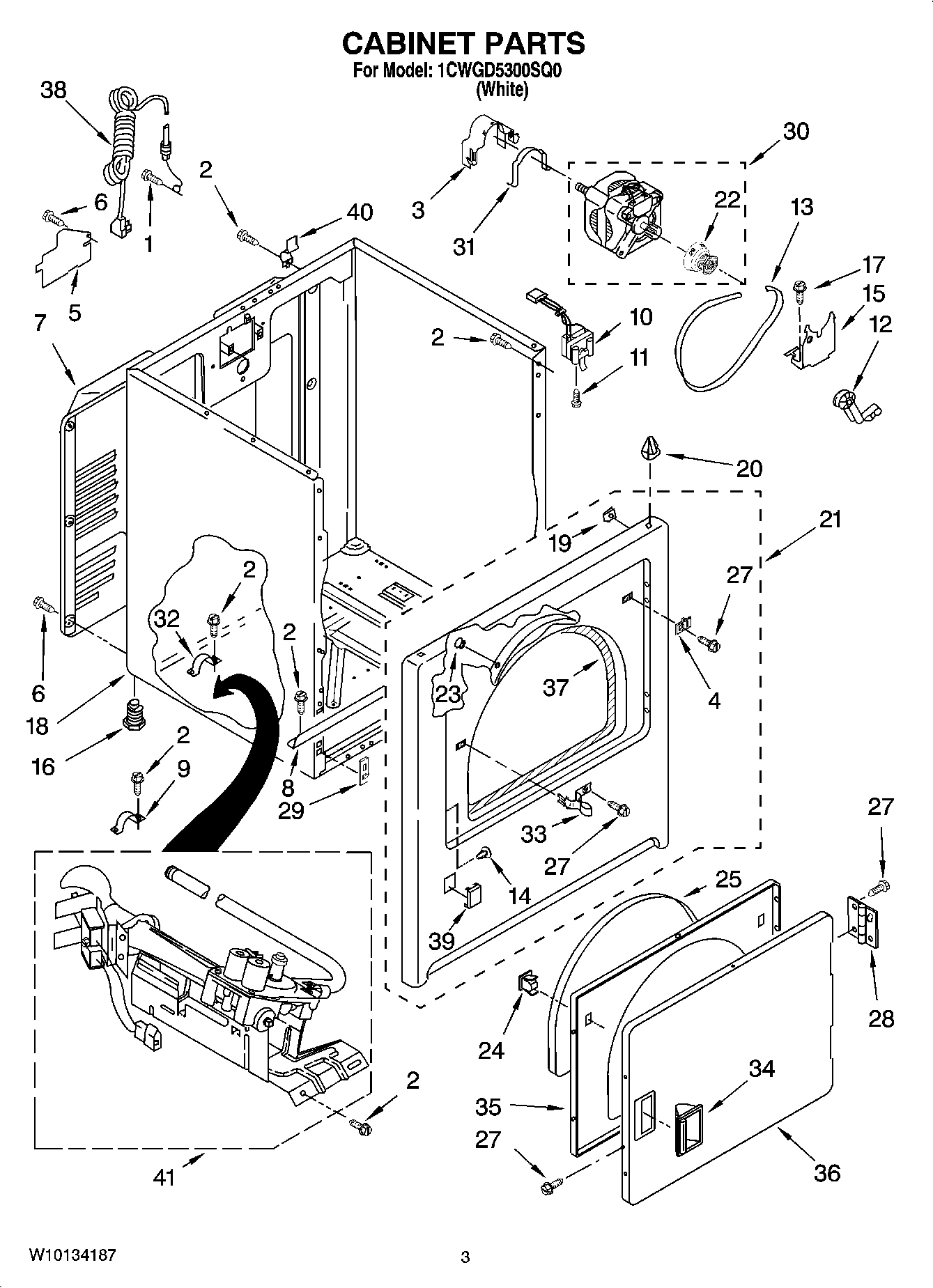 02 - CABINET PARTS