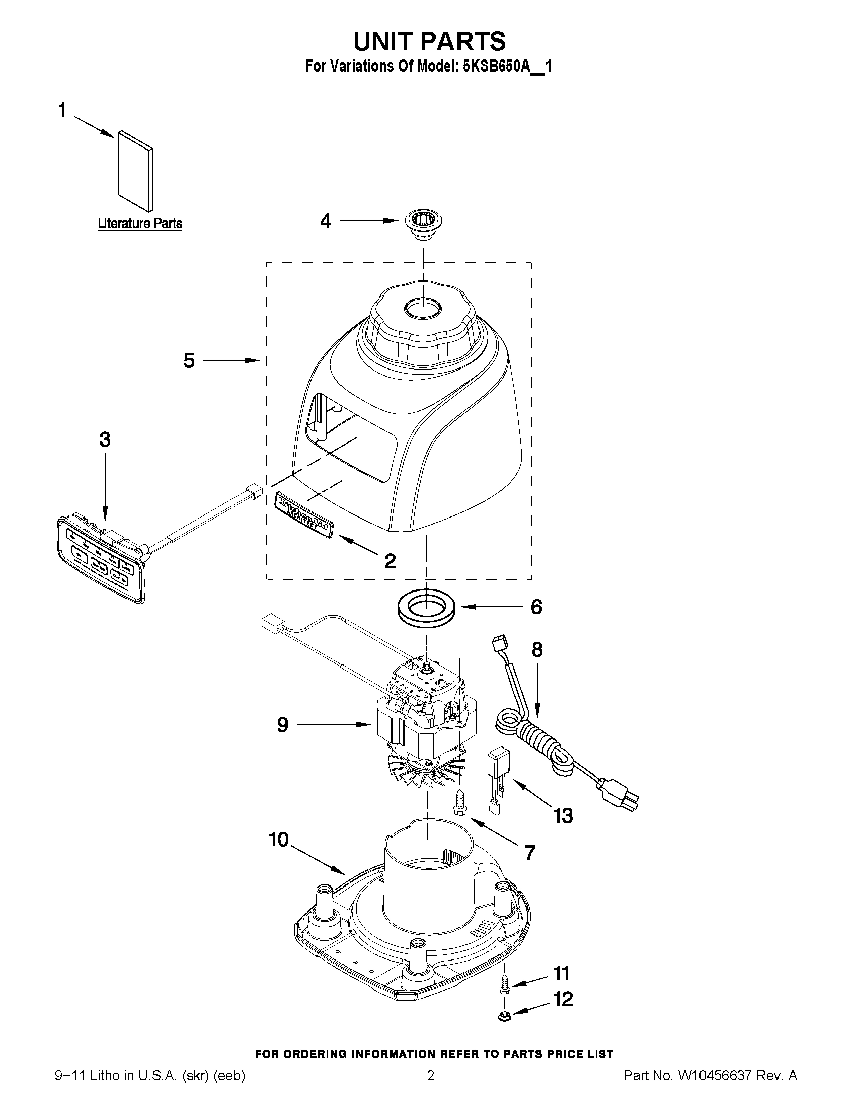01 - UNIT PARTS