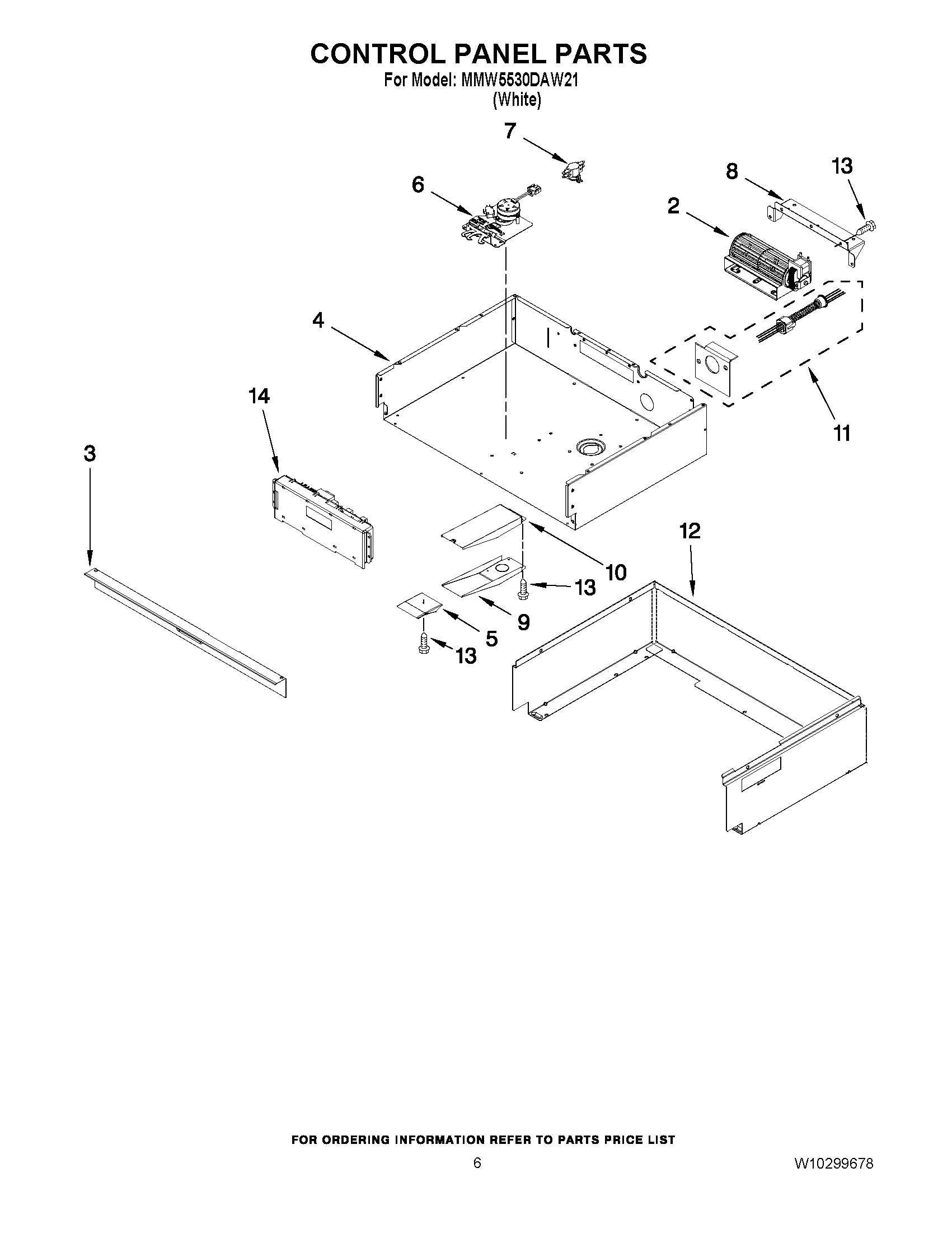 04 - CONTROL PANEL PARTS