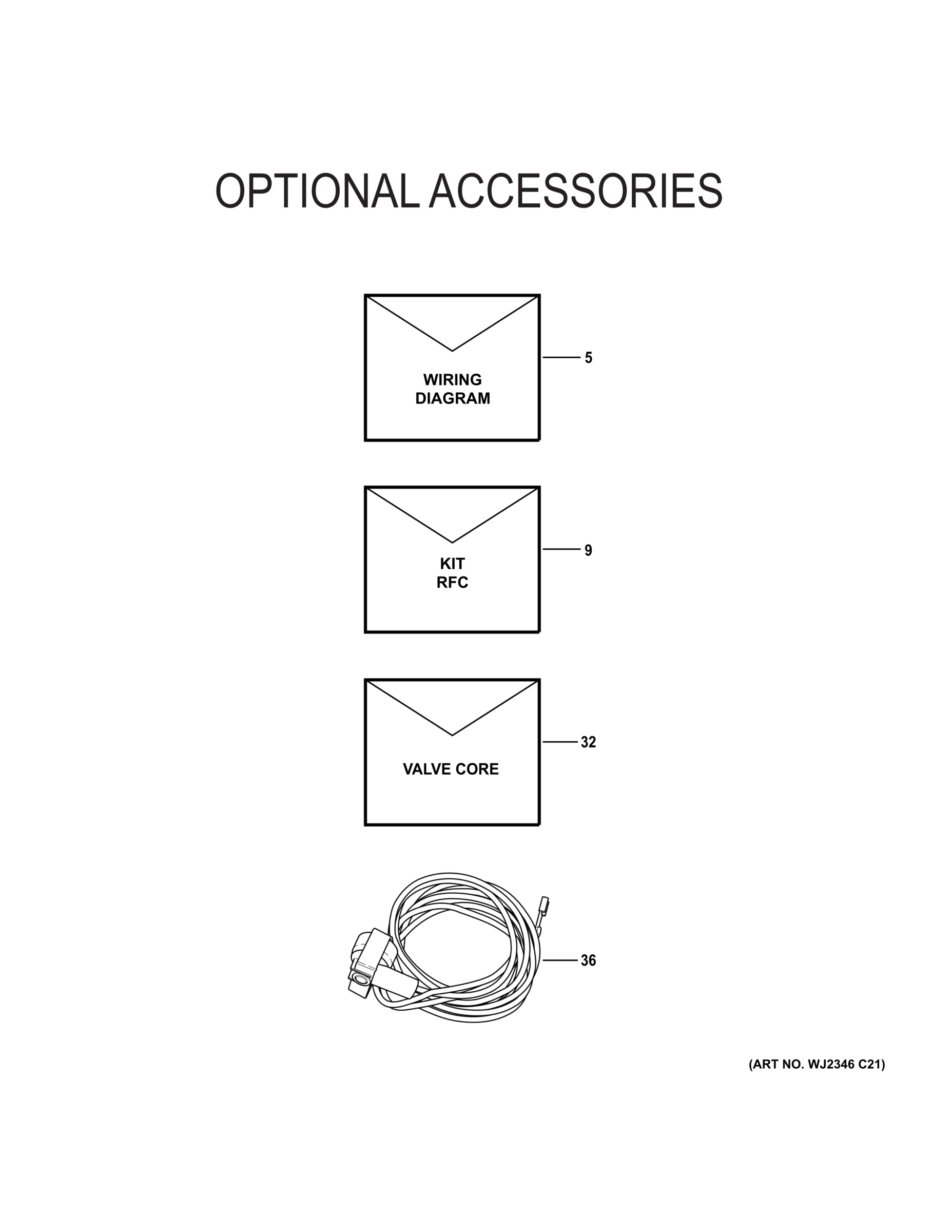 OPTIONAL ACCESSORIES