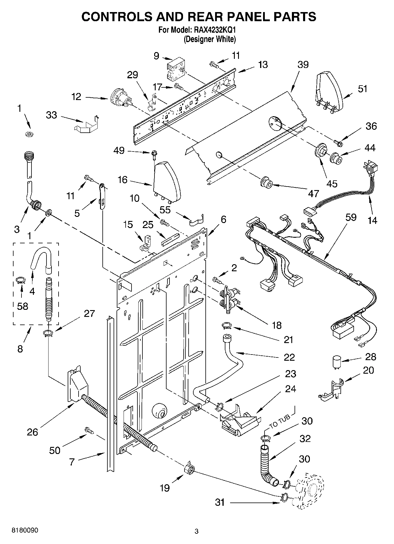 02 - CONTROL AND REAR PANEL PARTS