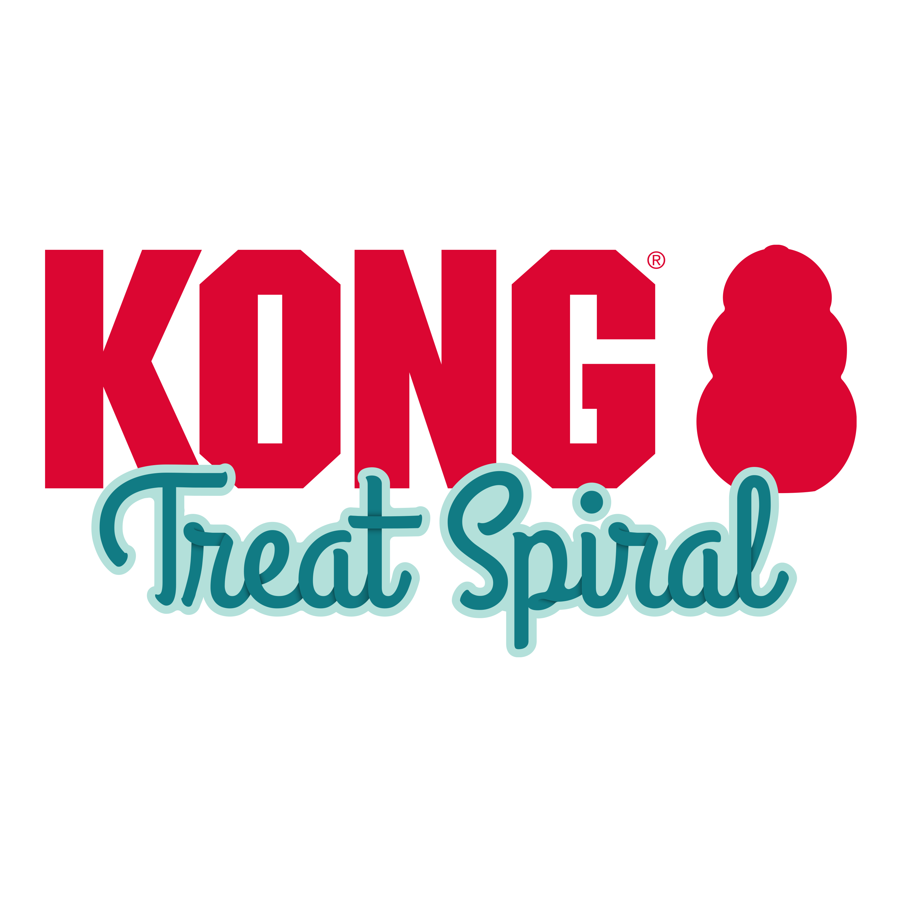 Kong Treat Spiral Ring Dog Toy - Large