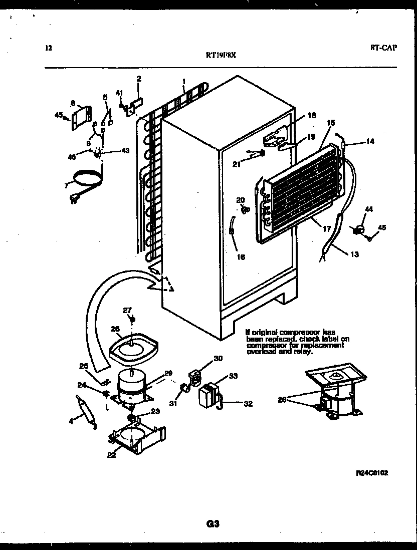 07 - SYSTEM AND AUTOMATIC DEFROST PARTS