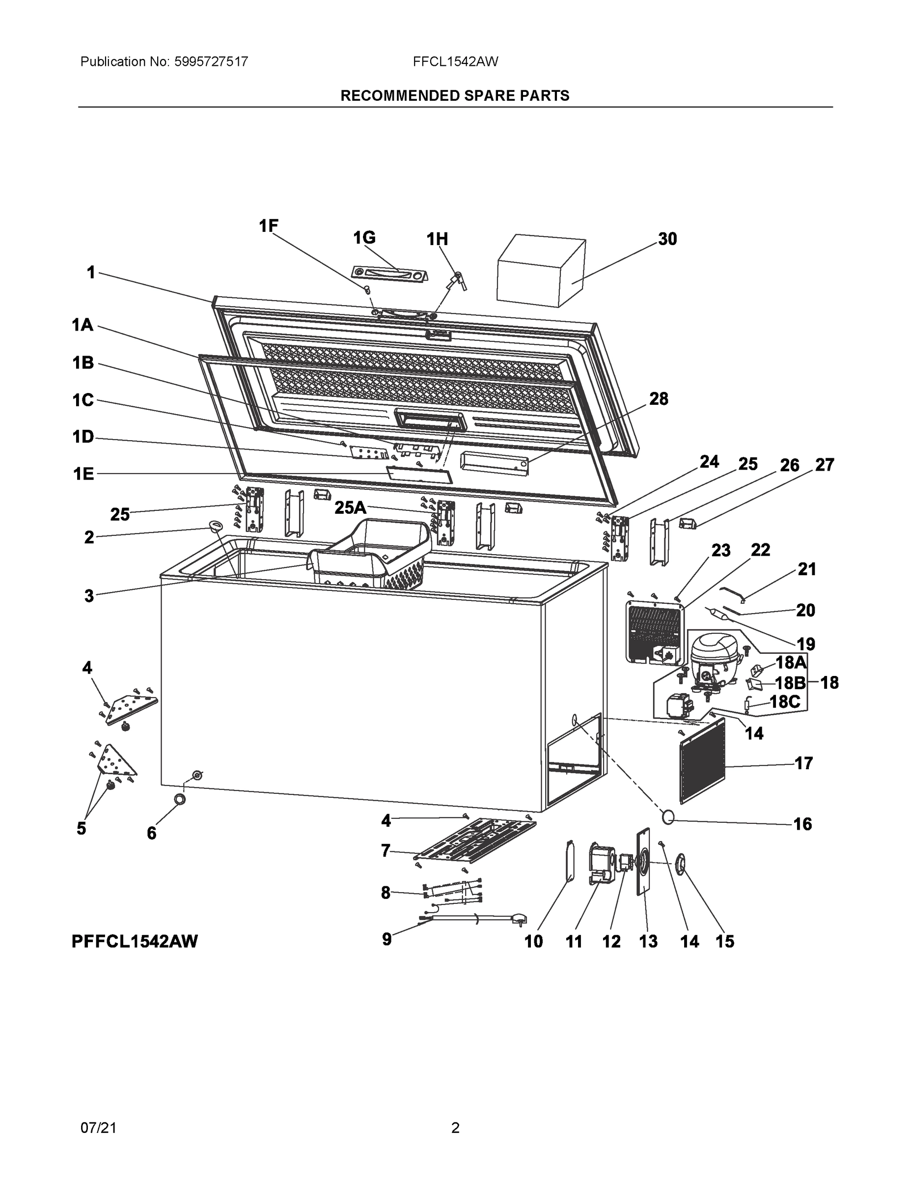 02 - RECOMMENDED SPARE PARTS